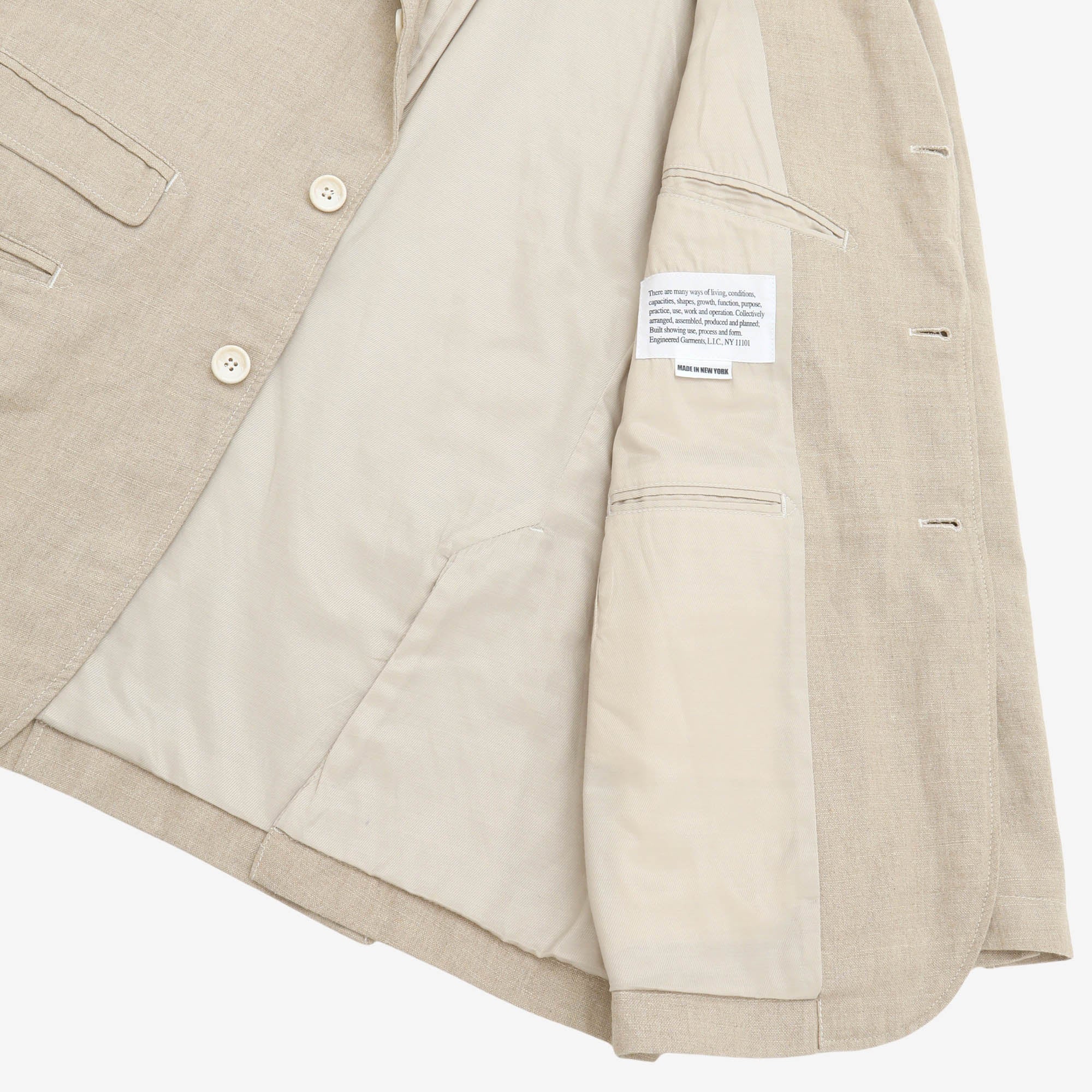 Linen Cotton Andover Jacket