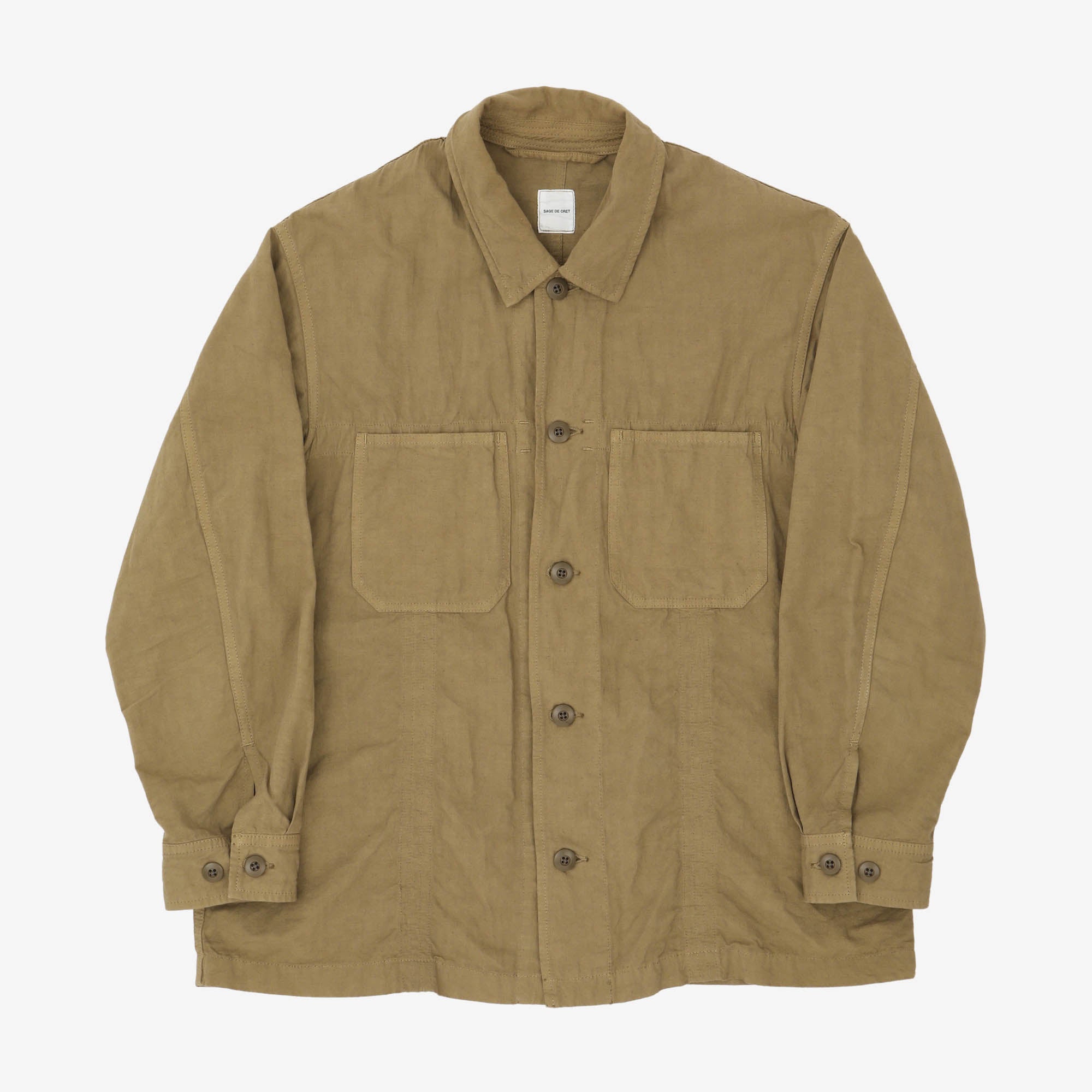 High Density Cotton/Hemp Shirt Jacket