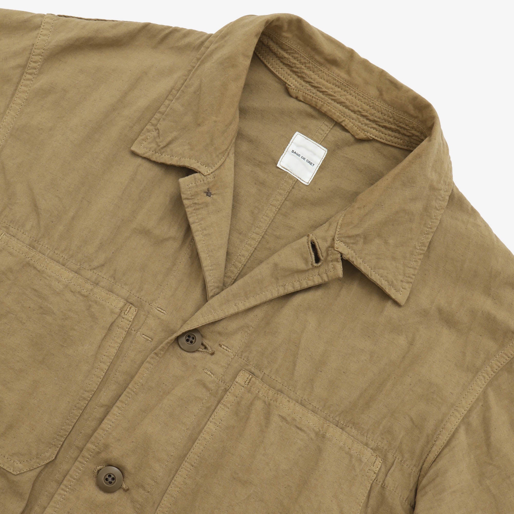 High Density Cotton/Hemp Shirt Jacket