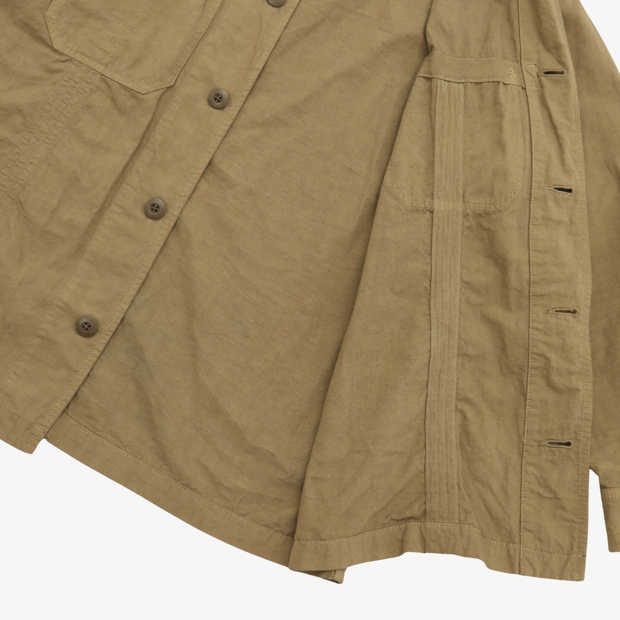 High Density Cotton/Hemp Shirt Jacket