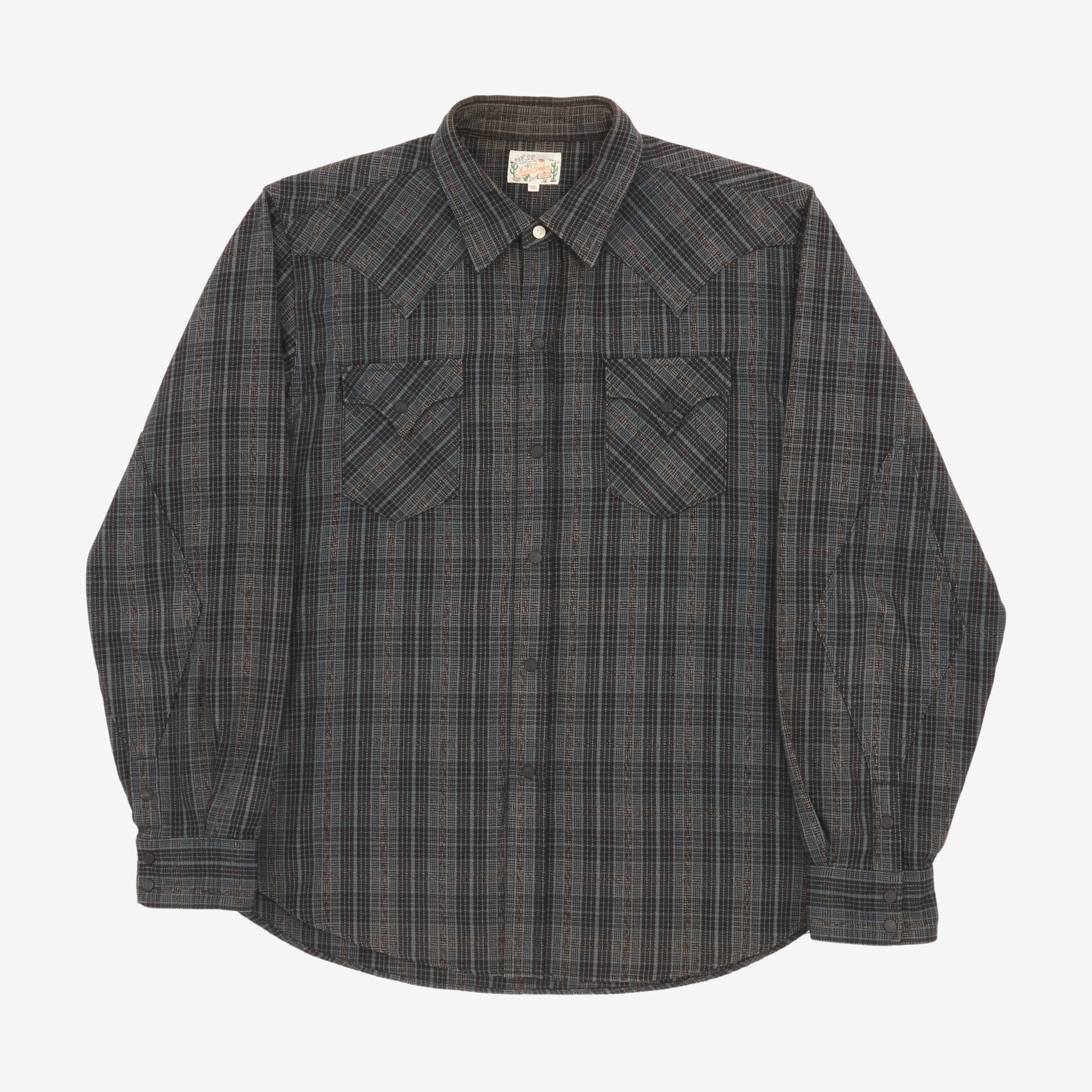 9oz Check Dude Rancher Shirt