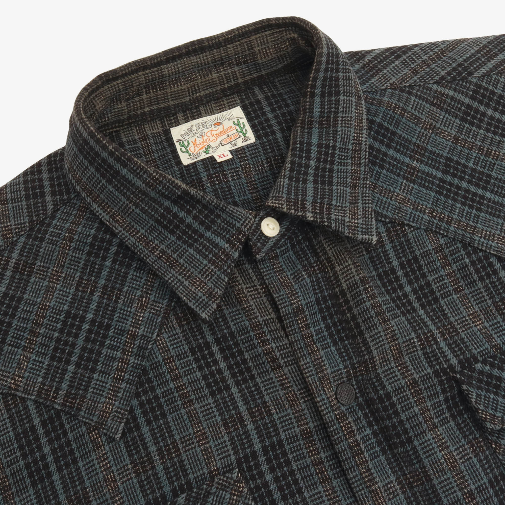 9oz Check Dude Rancher Shirt