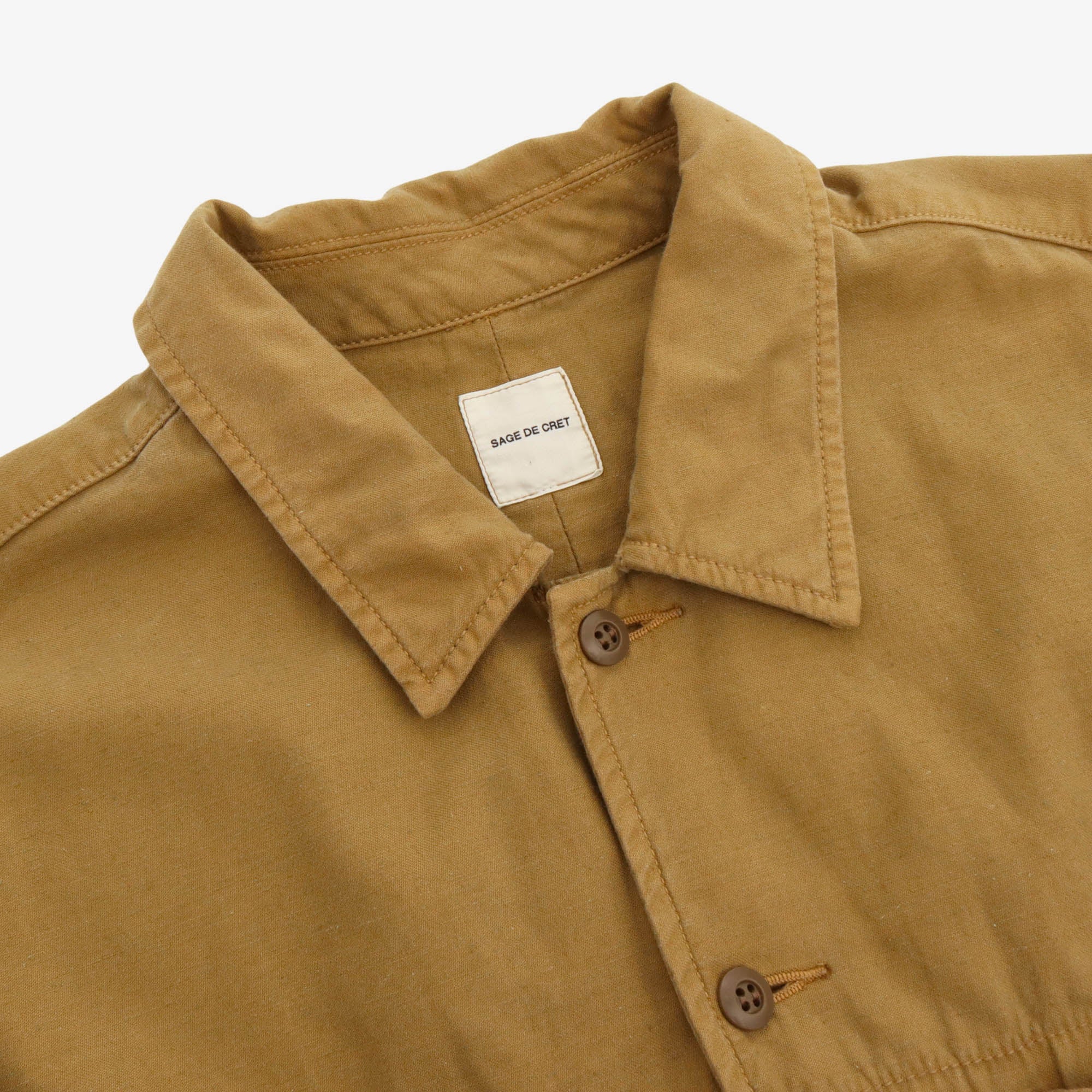Back Satin Work Shirt