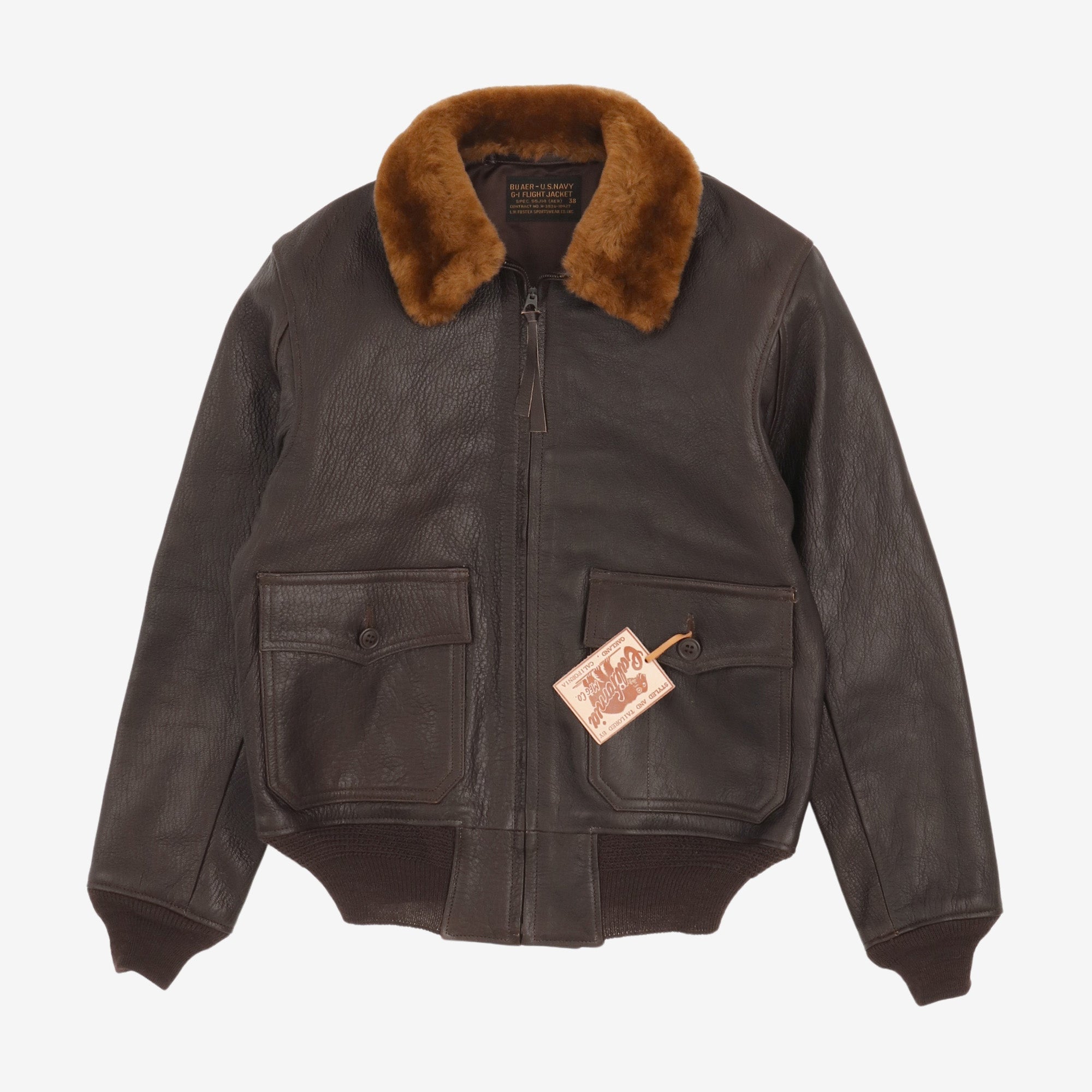 BU AERO US Navy G-1 Flight Jacket
