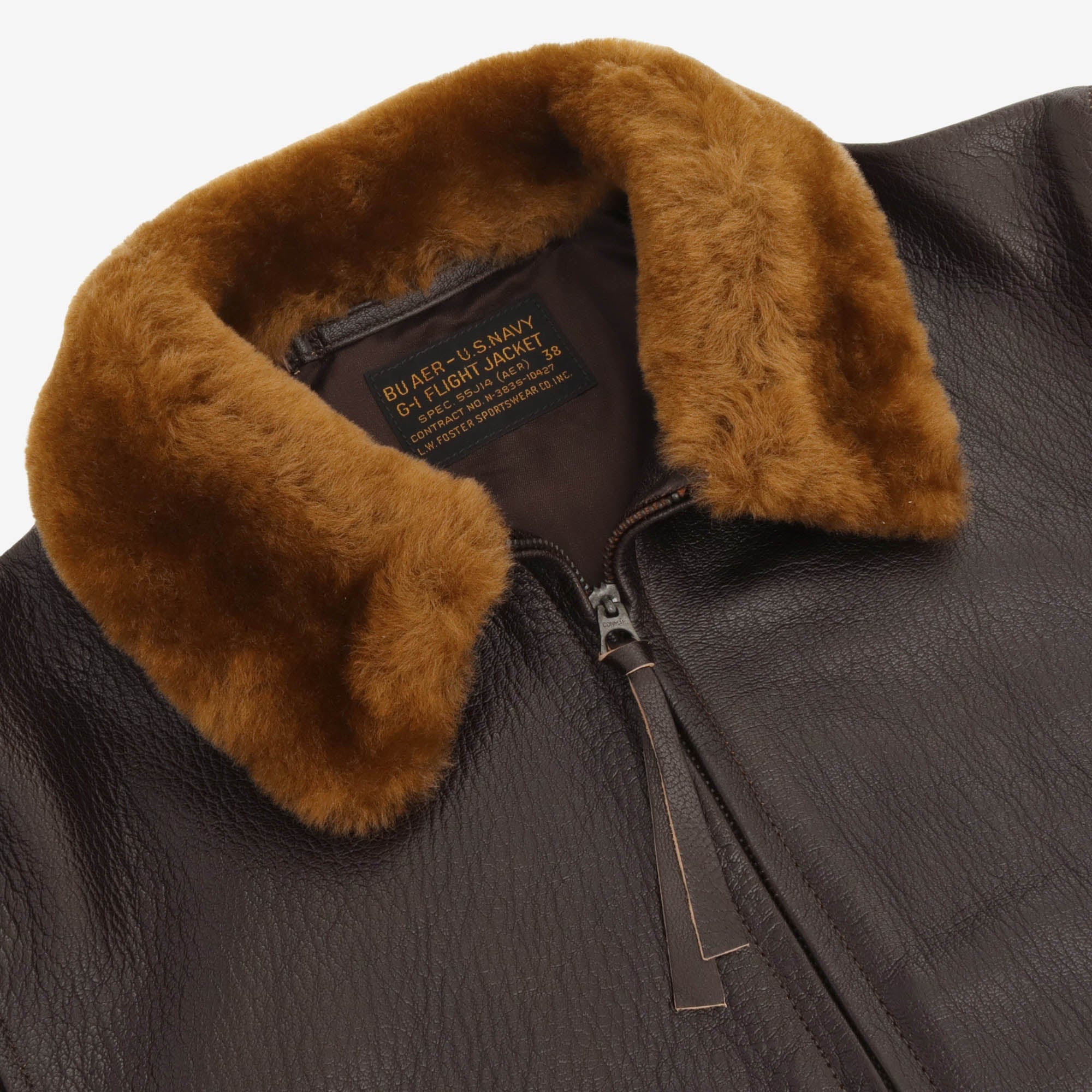 BU AERO US Navy G-1 Flight Jacket