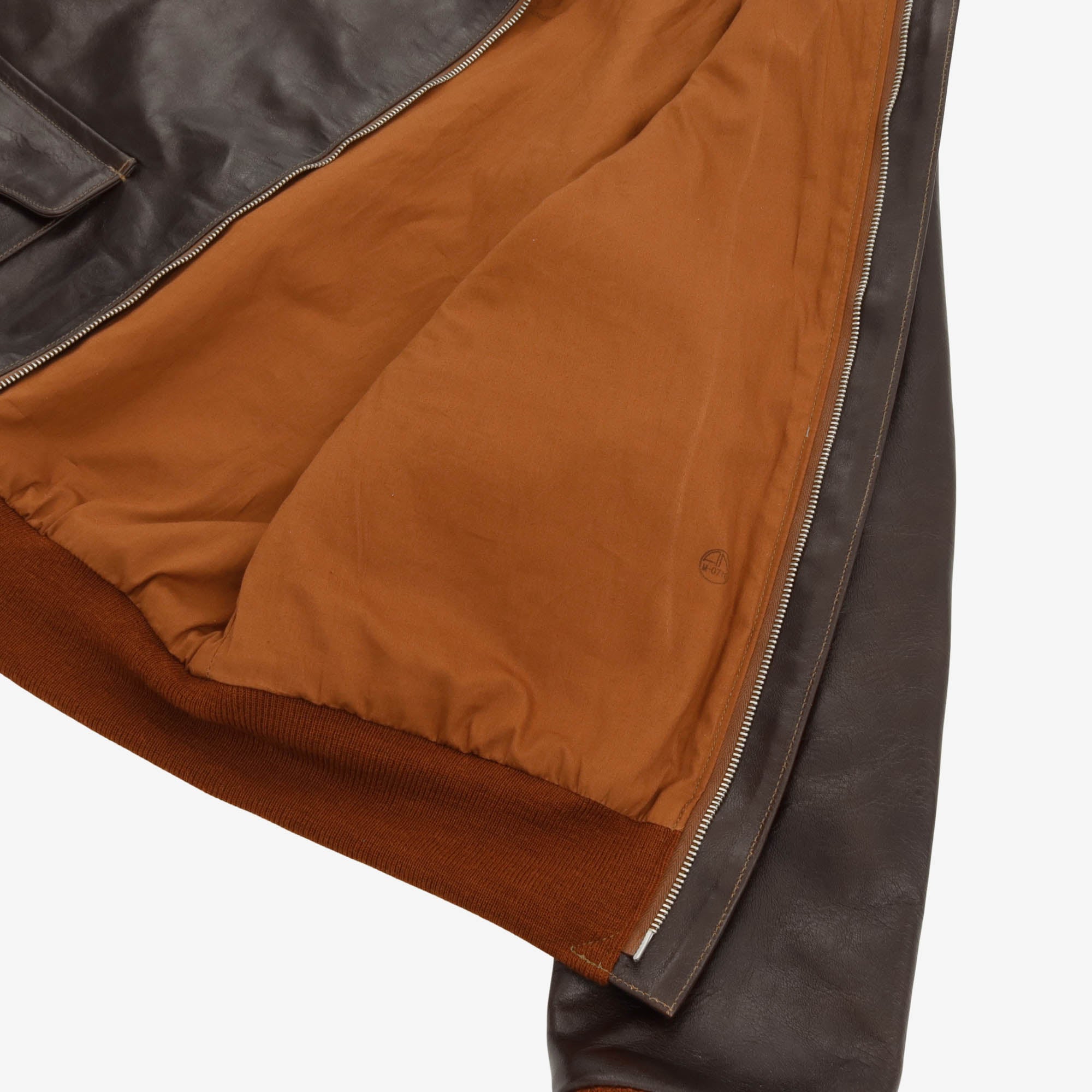 Rough Wear Type A-2 Leather Flight Jacket