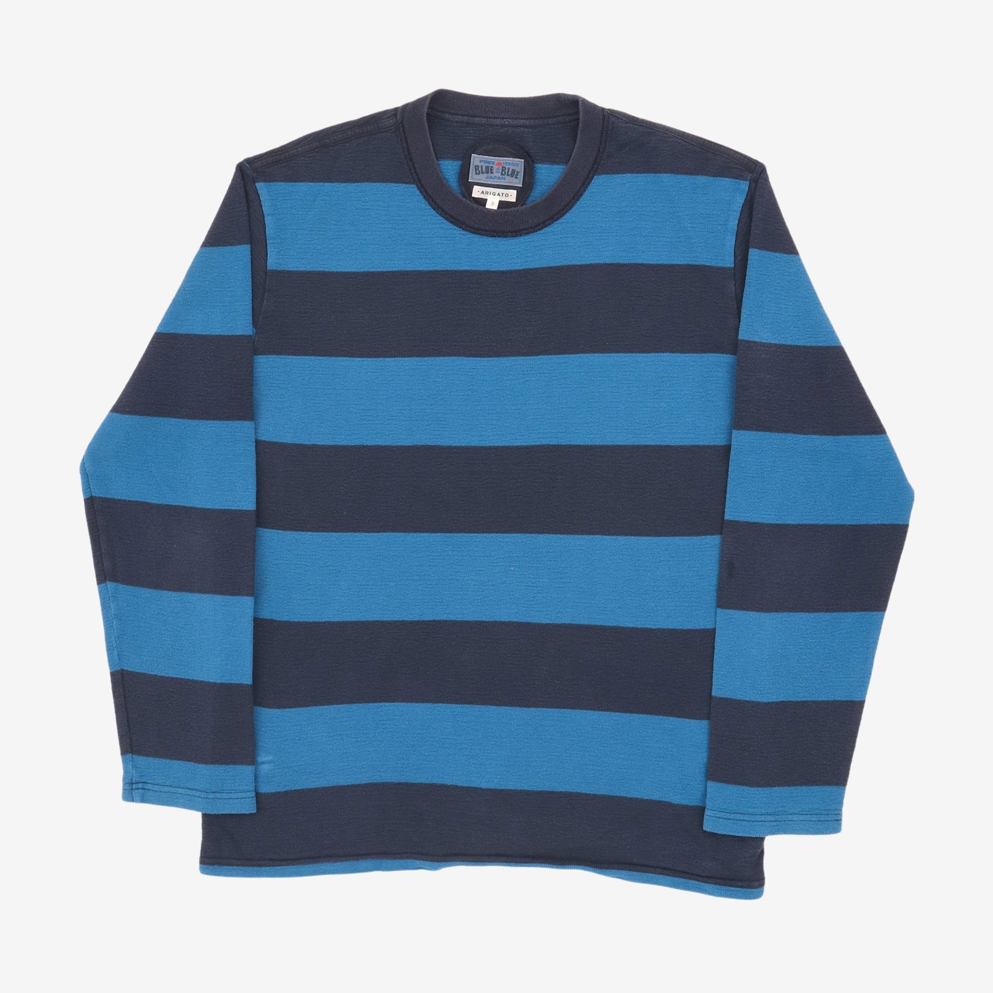 Bold Stripe Crew Sweat