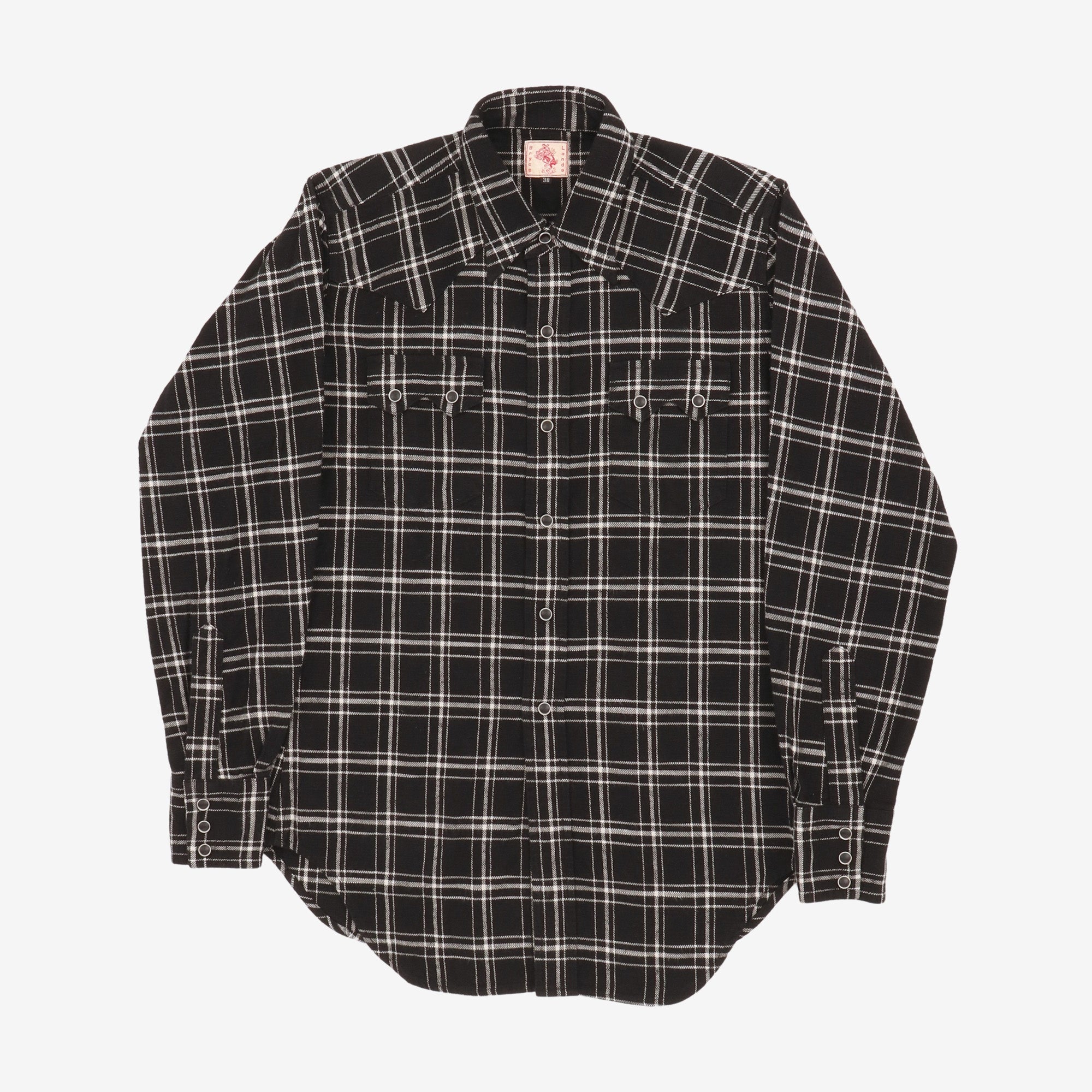 Flannel Check Sawtooth Westerner Shirt
