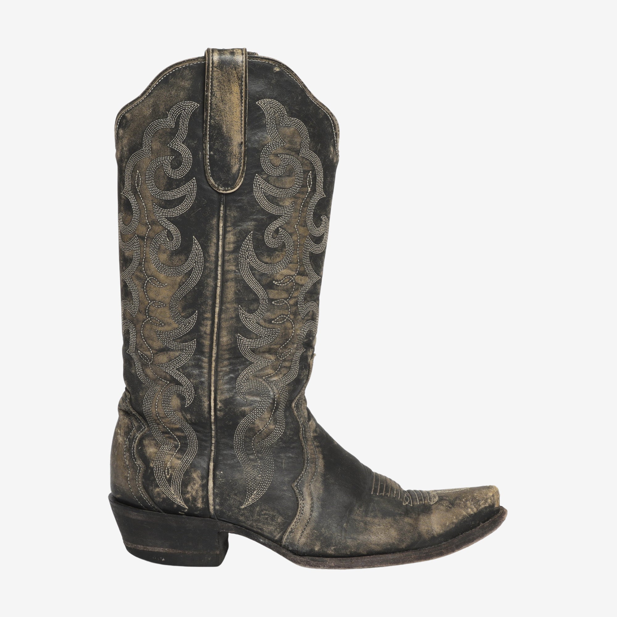 Ranch Leather Western Boots