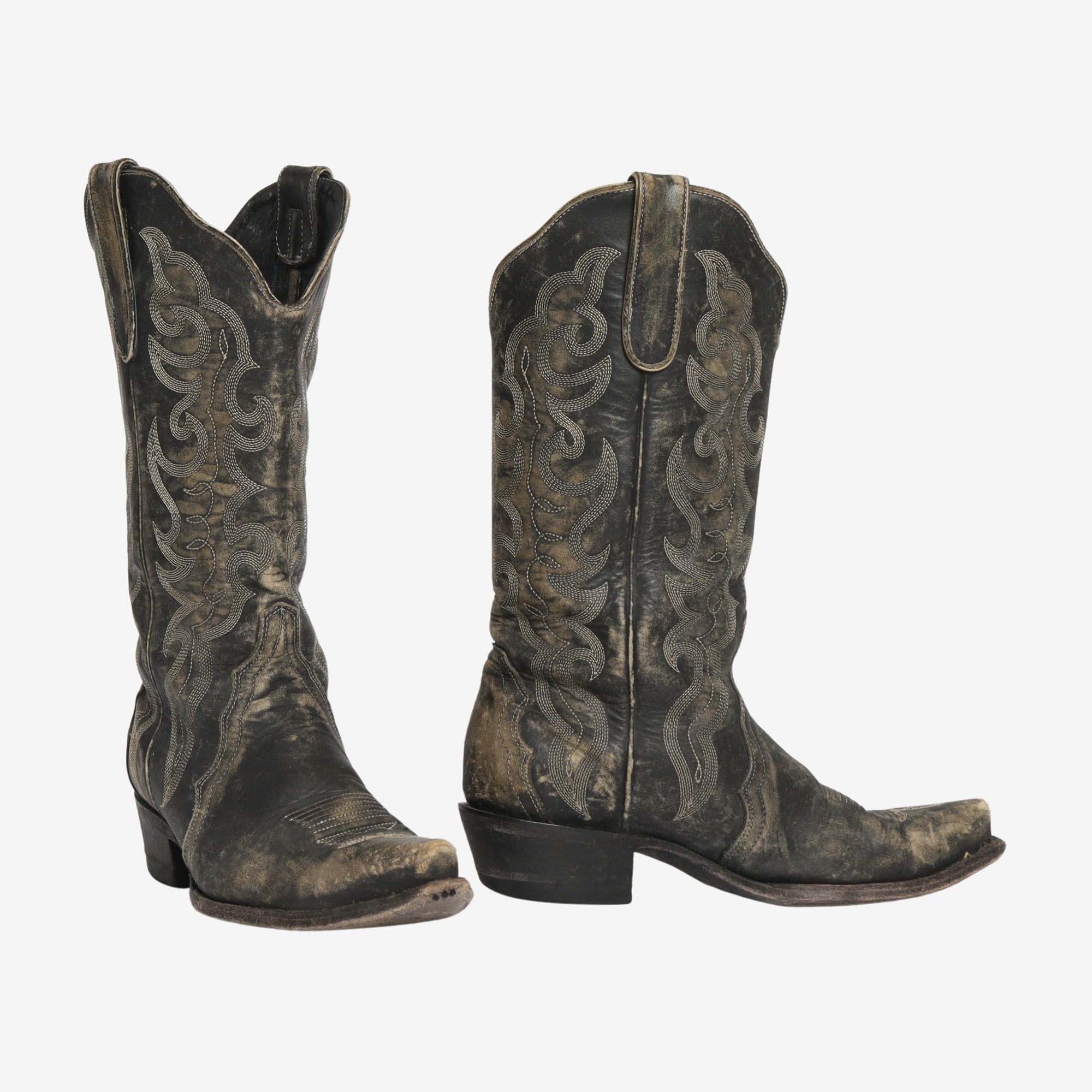 Ranch Leather Western Boots