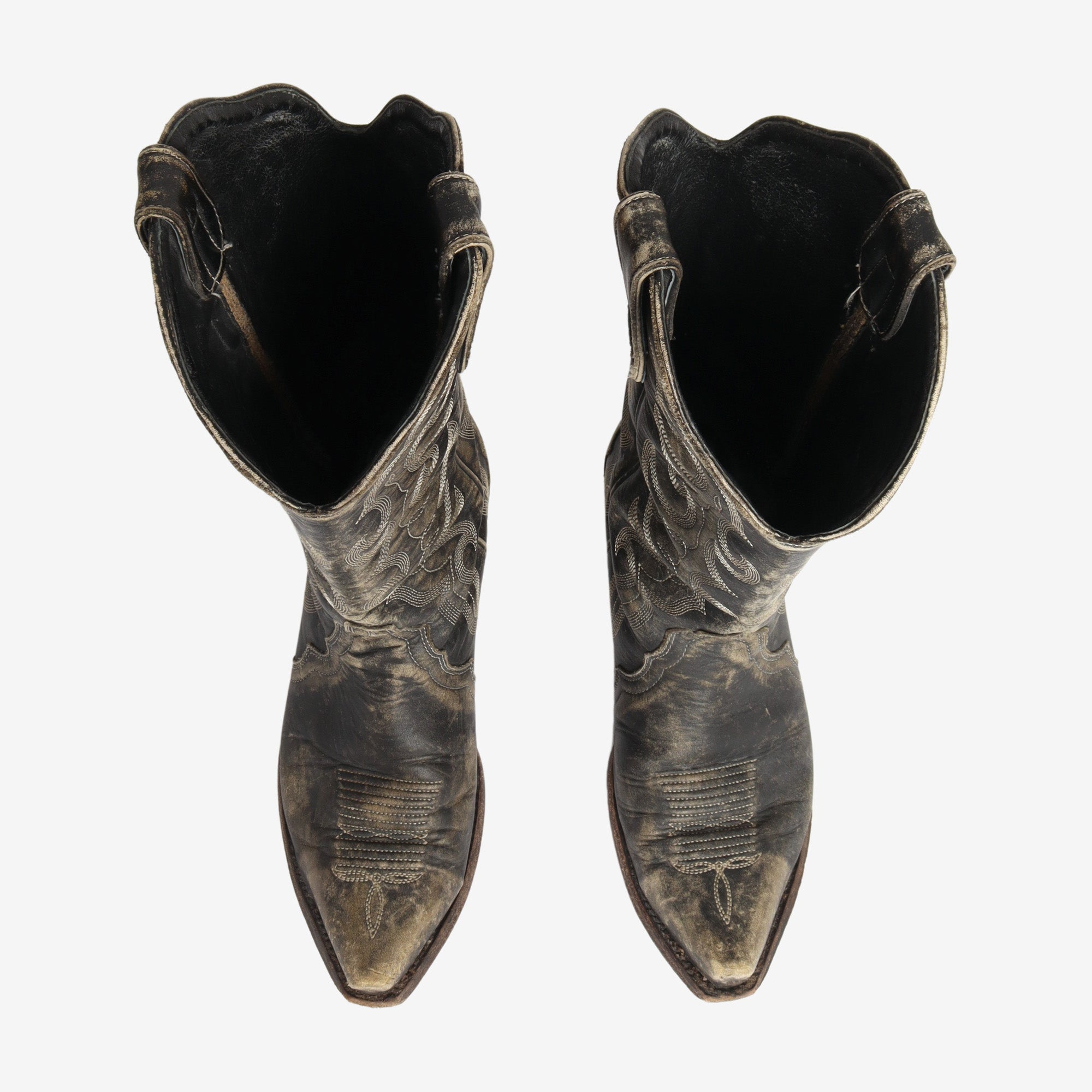 Ranch Leather Western Boots