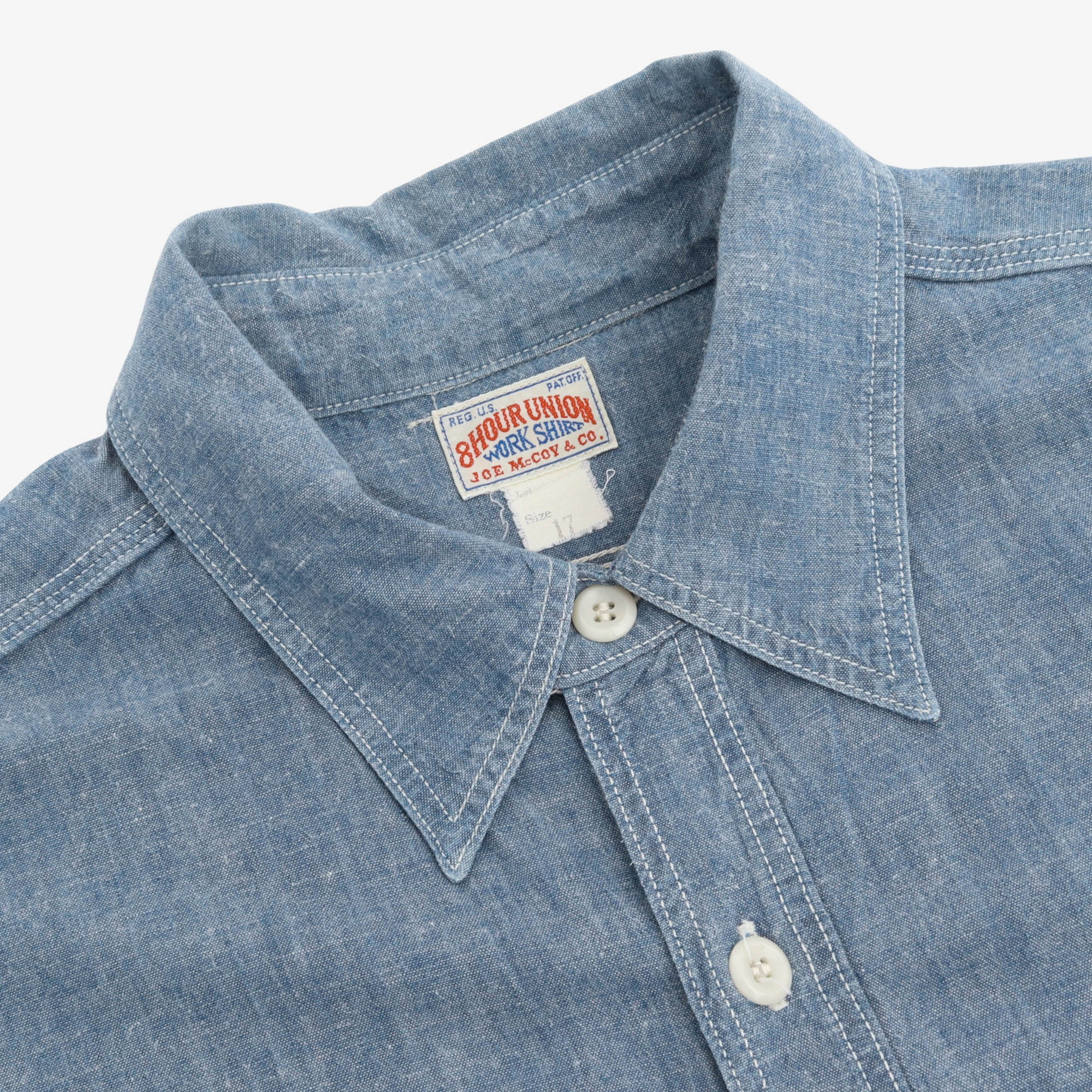 8HU Chambray Serviceman Shirt