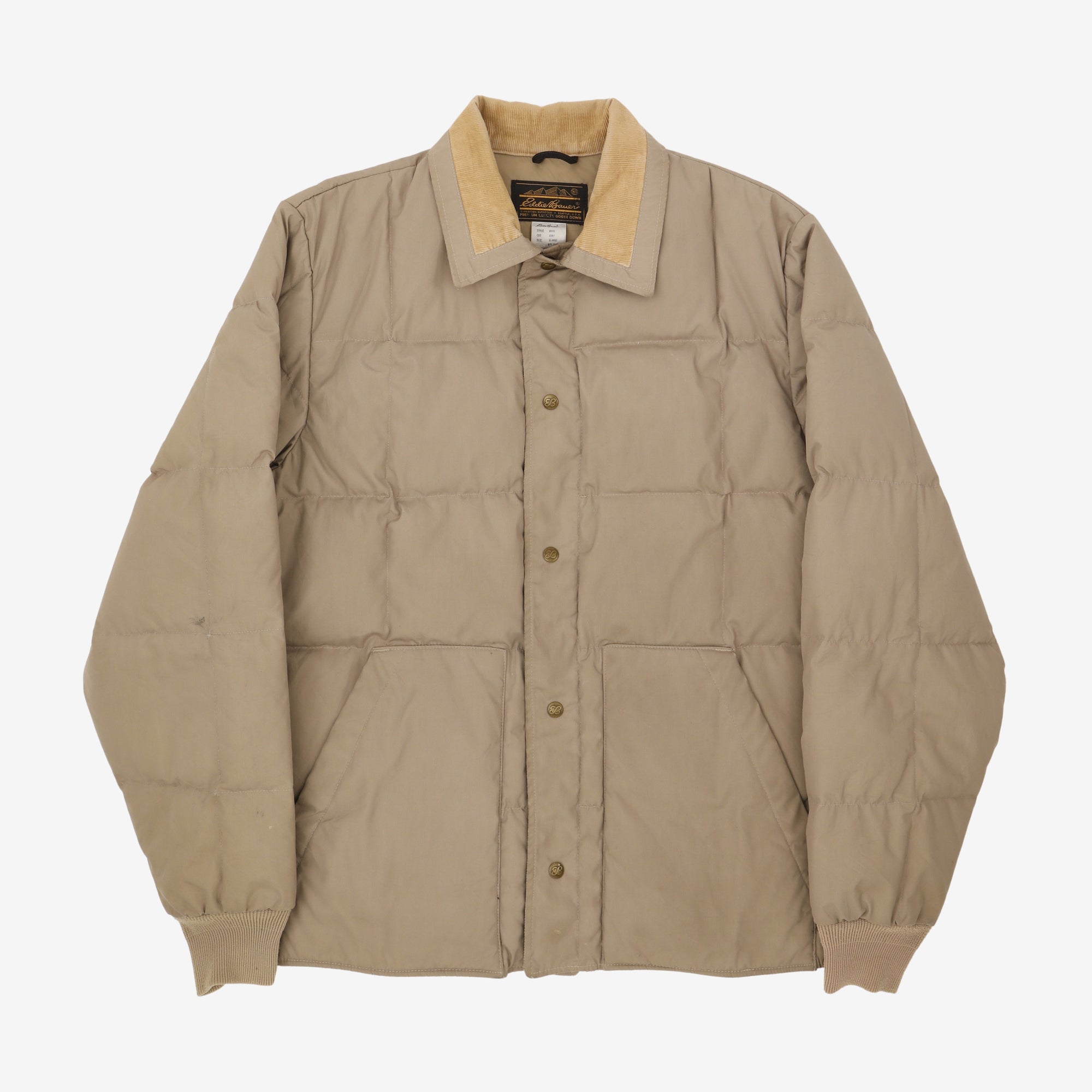 Vintage 80s Snap Jac Down Jacket
