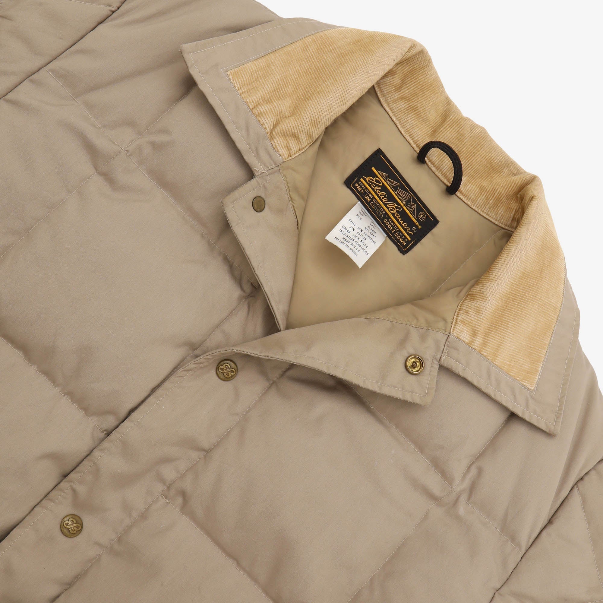 Vintage 80s Snap Jac Down Jacket