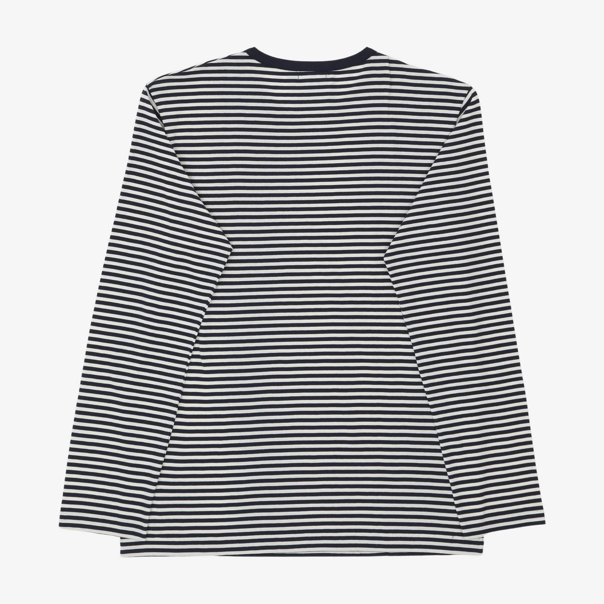 Striped LS Tee