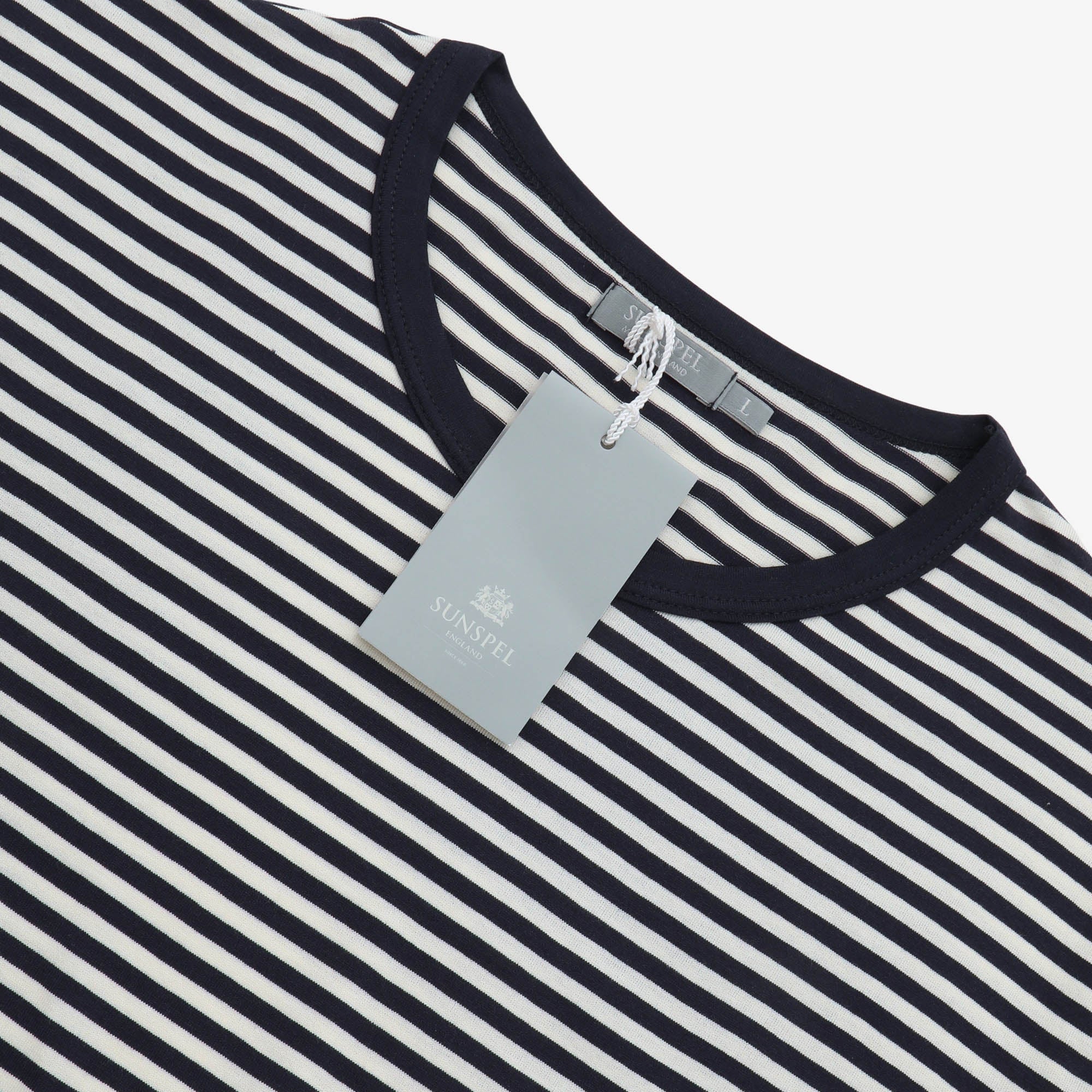 Striped LS Tee