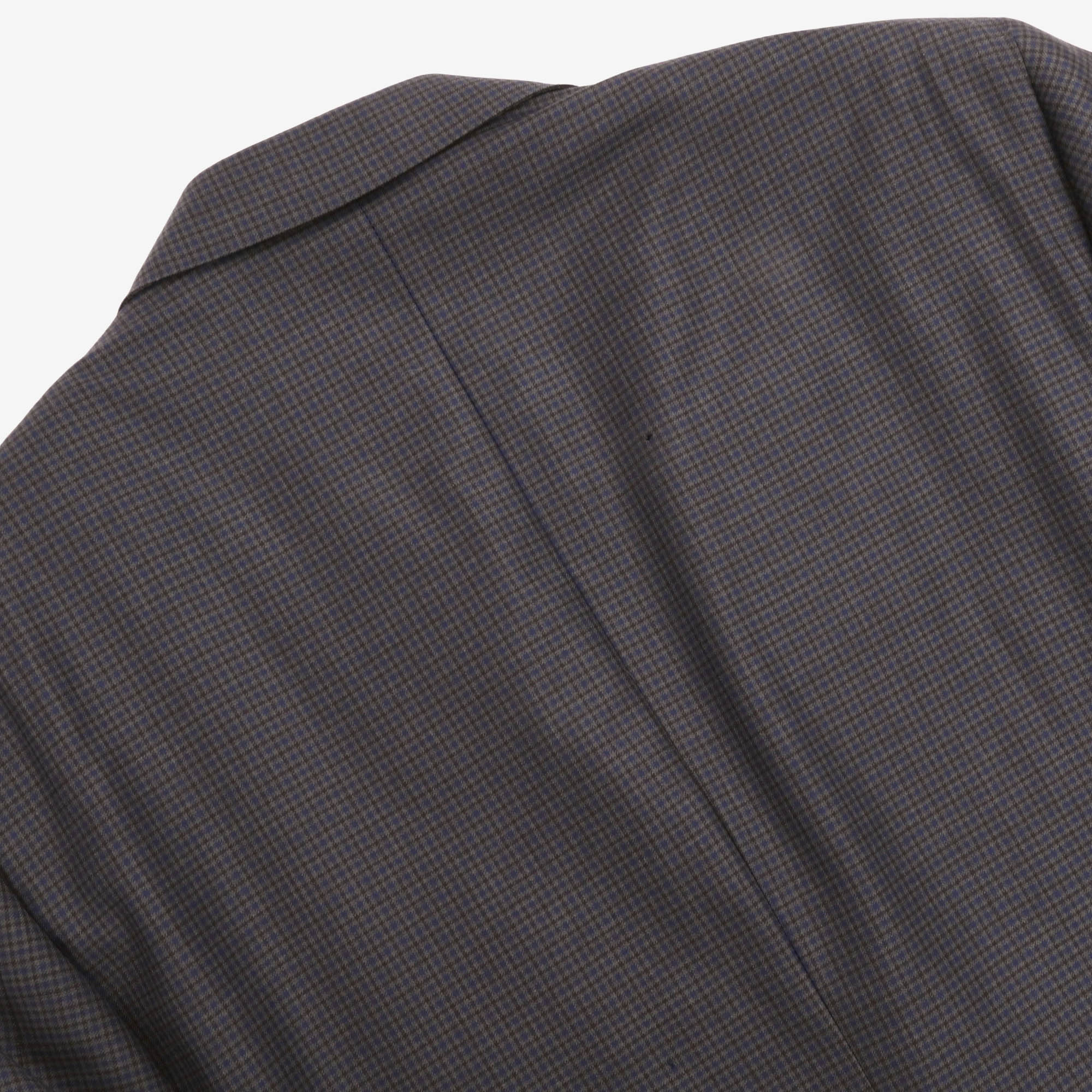 Check Wool Blazer