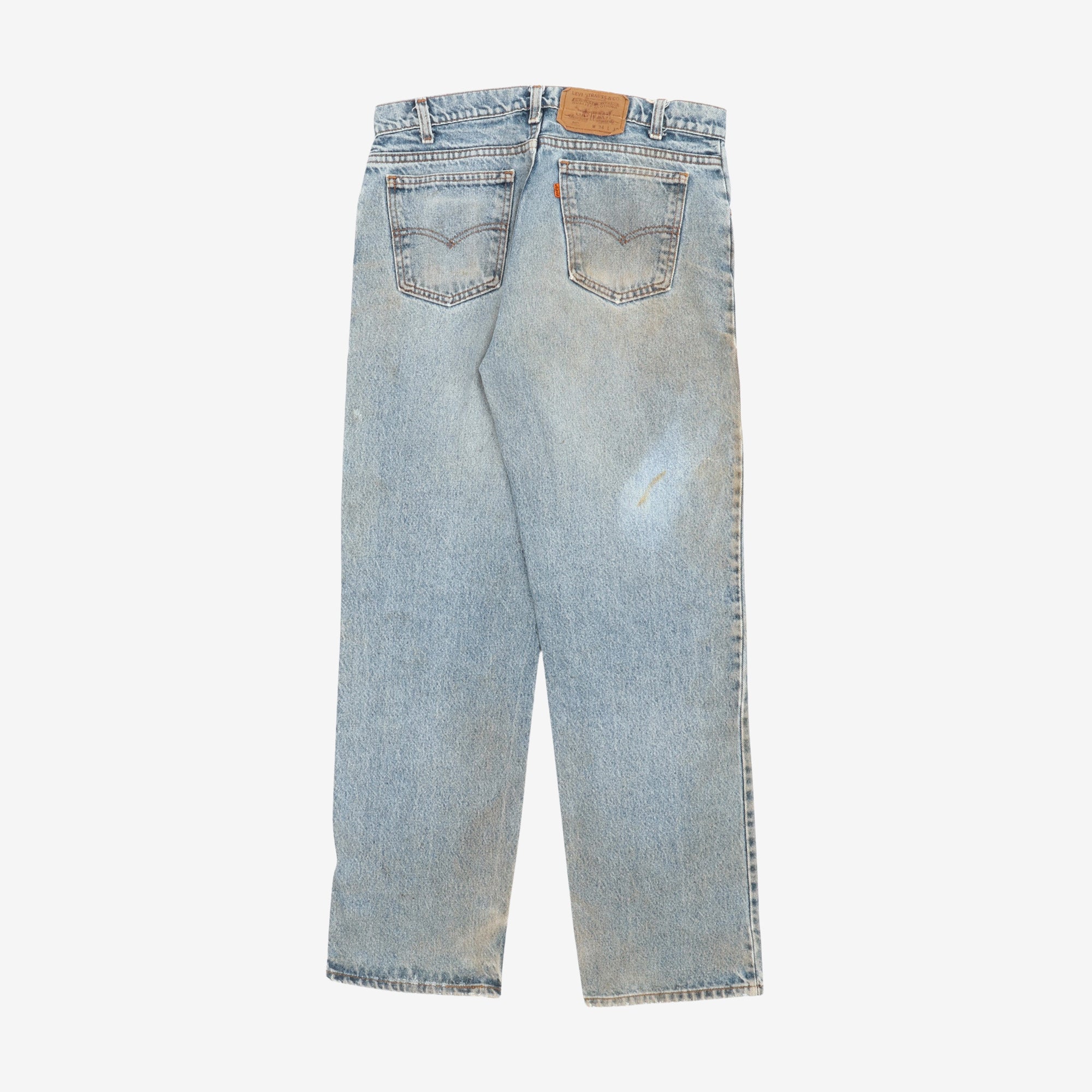 1990s Orange Tab 517 Denim USA (34W X 32L)