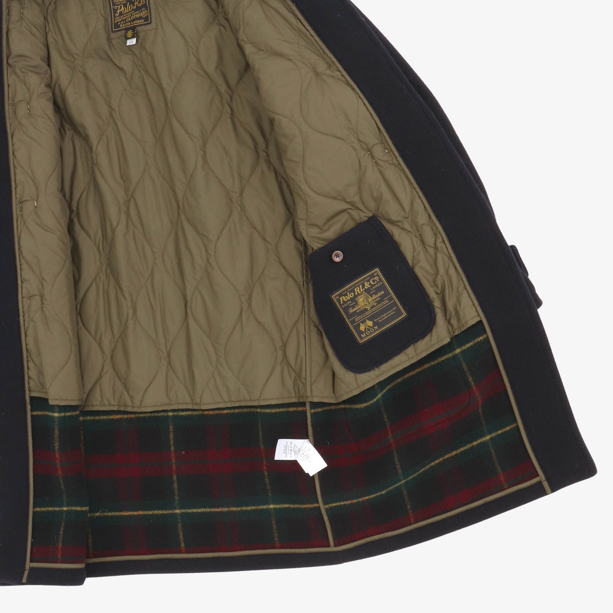 Double Faced Wool Toggle Coat
