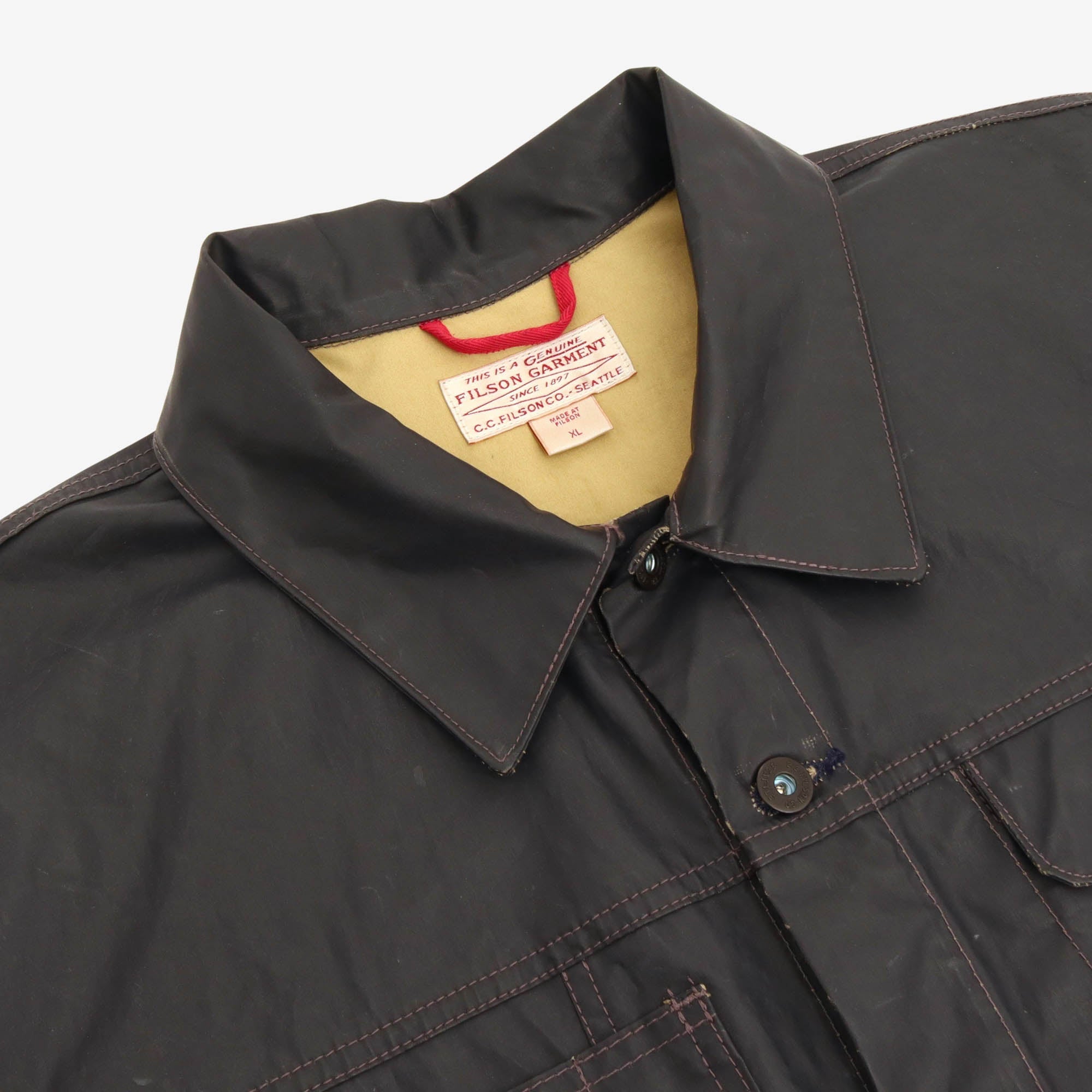 Tin Cloth Short Lined Cruiser Jacket