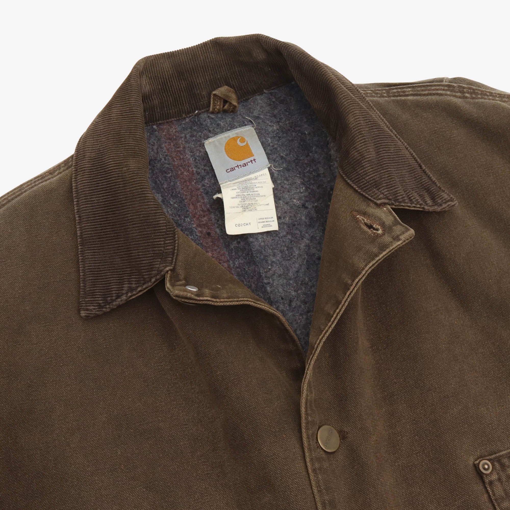 Vintage Blanket Lined Canvas Chore Coat (USA)