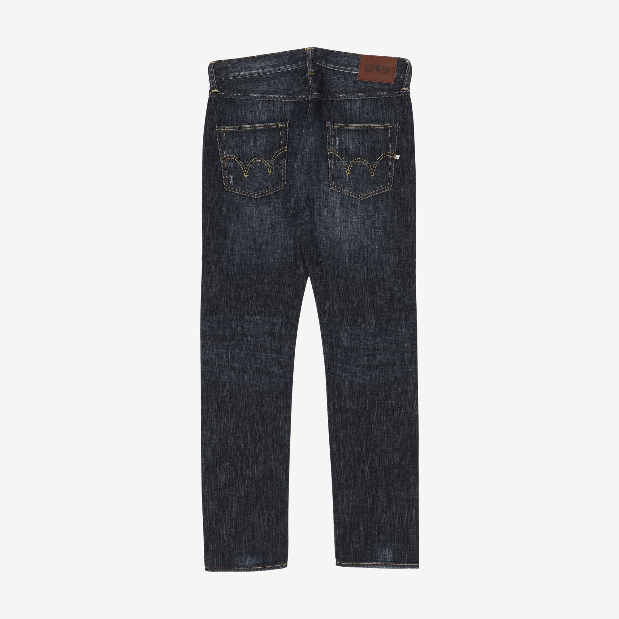 Relaxed Tapered Denim Jeans (35W X 34L)