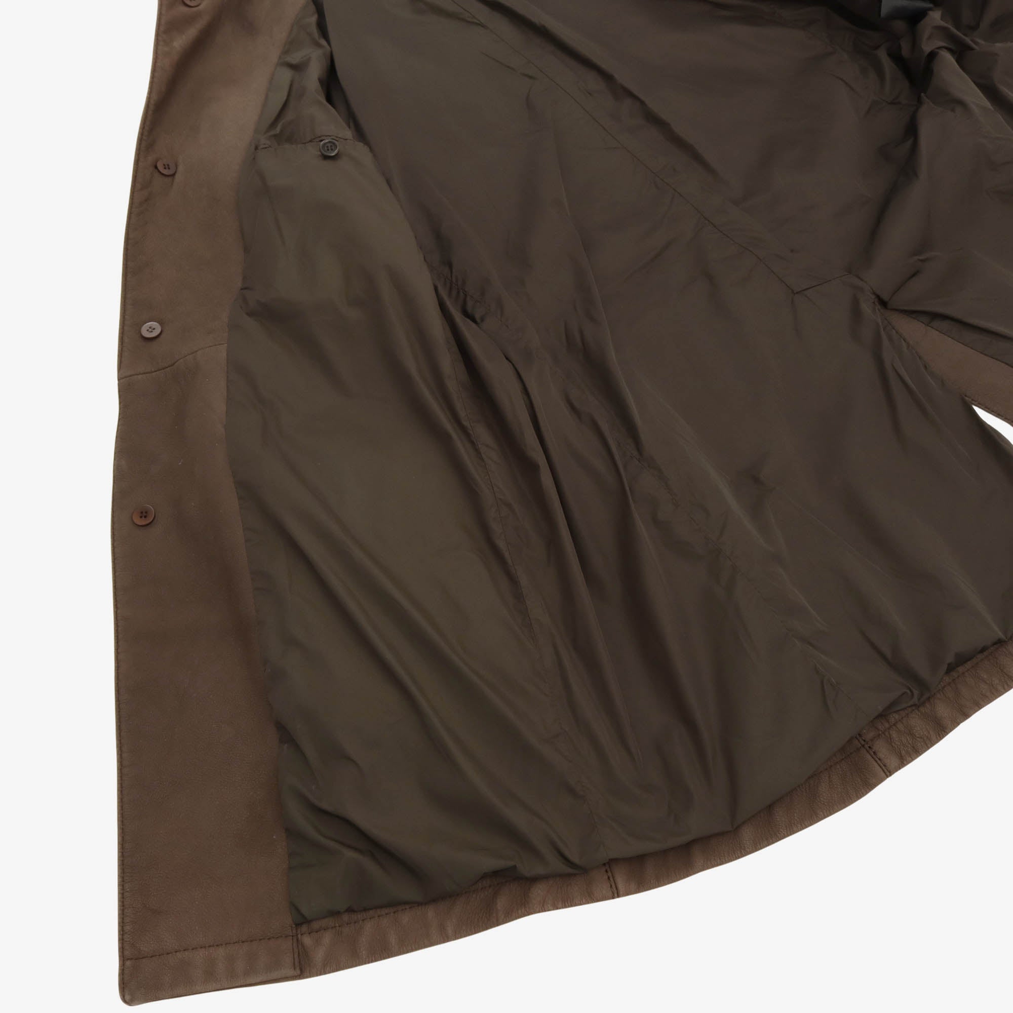Leather Car Coat