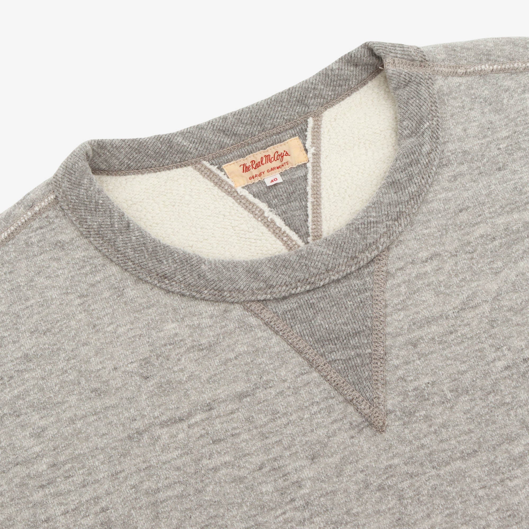 Loopwheeled Crewneck Sweatshirt