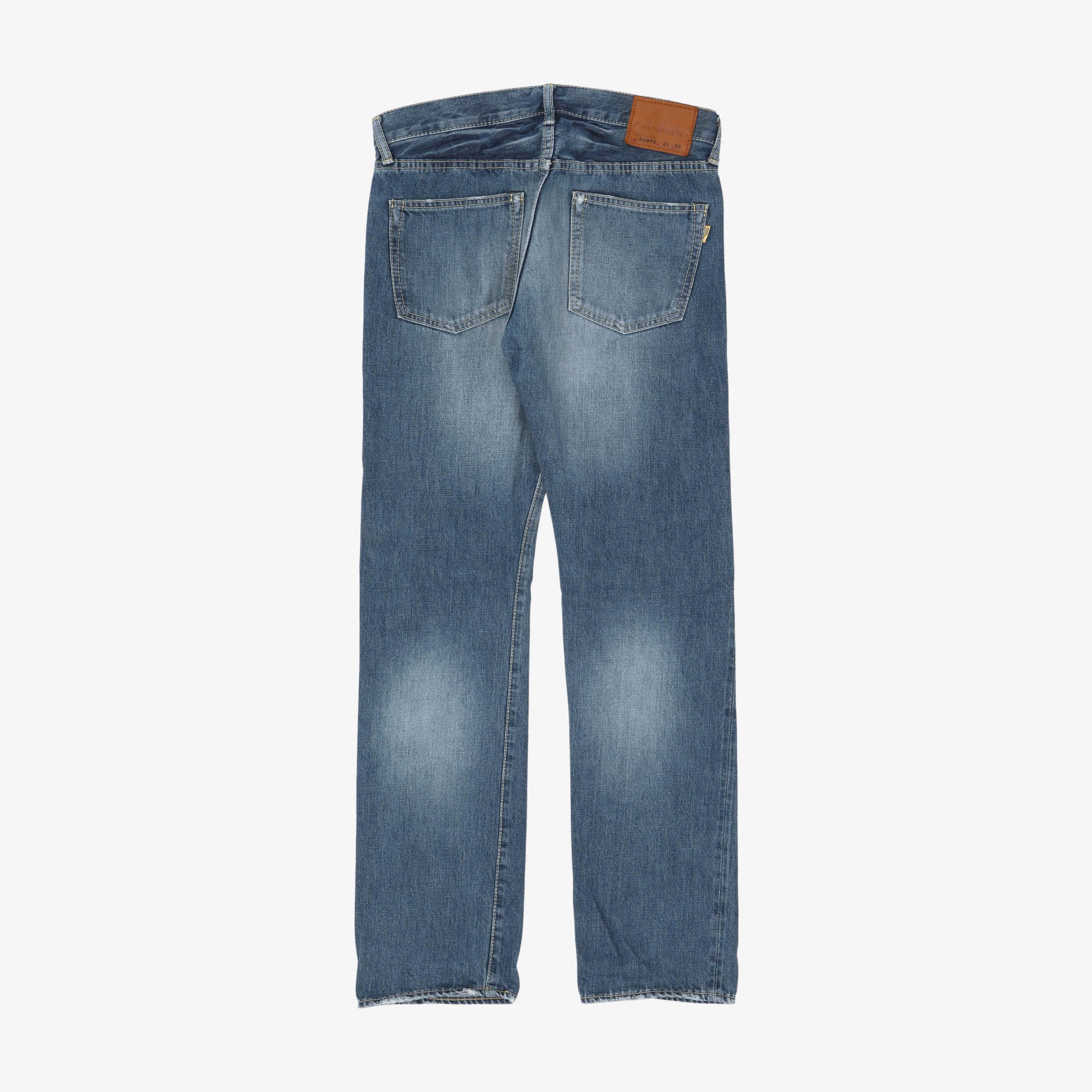 50-073 Slim Straight Selvedge Jeans (32W X 30.5L)