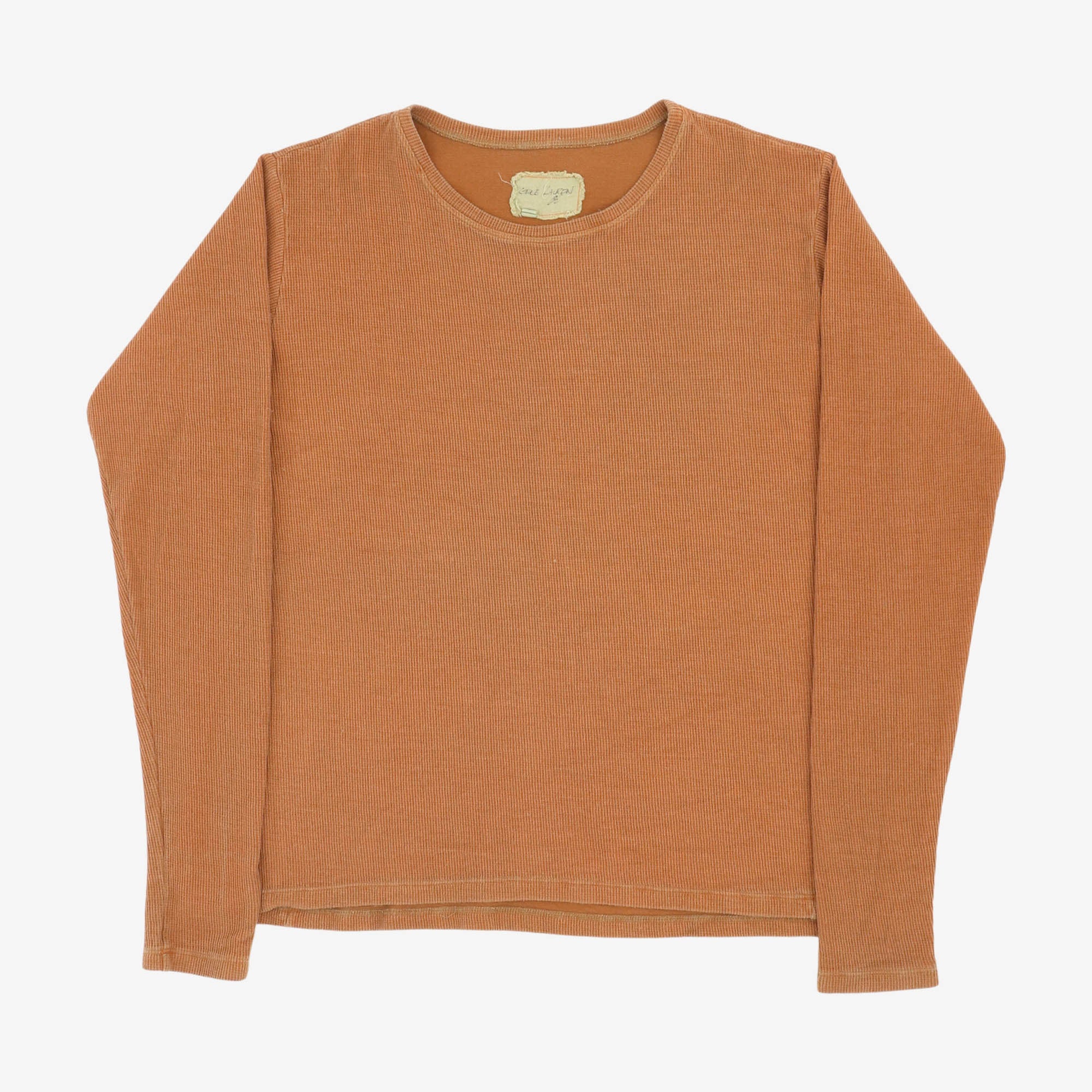 Waffle Knit LS Tee