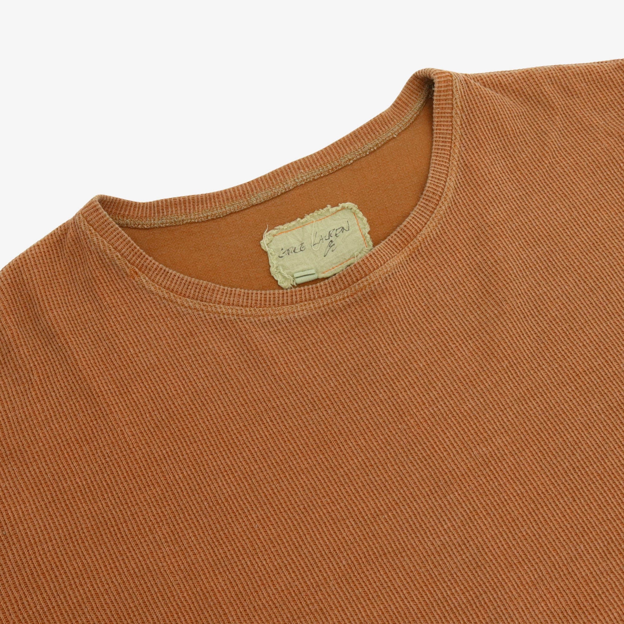 Waffle Knit LS Tee