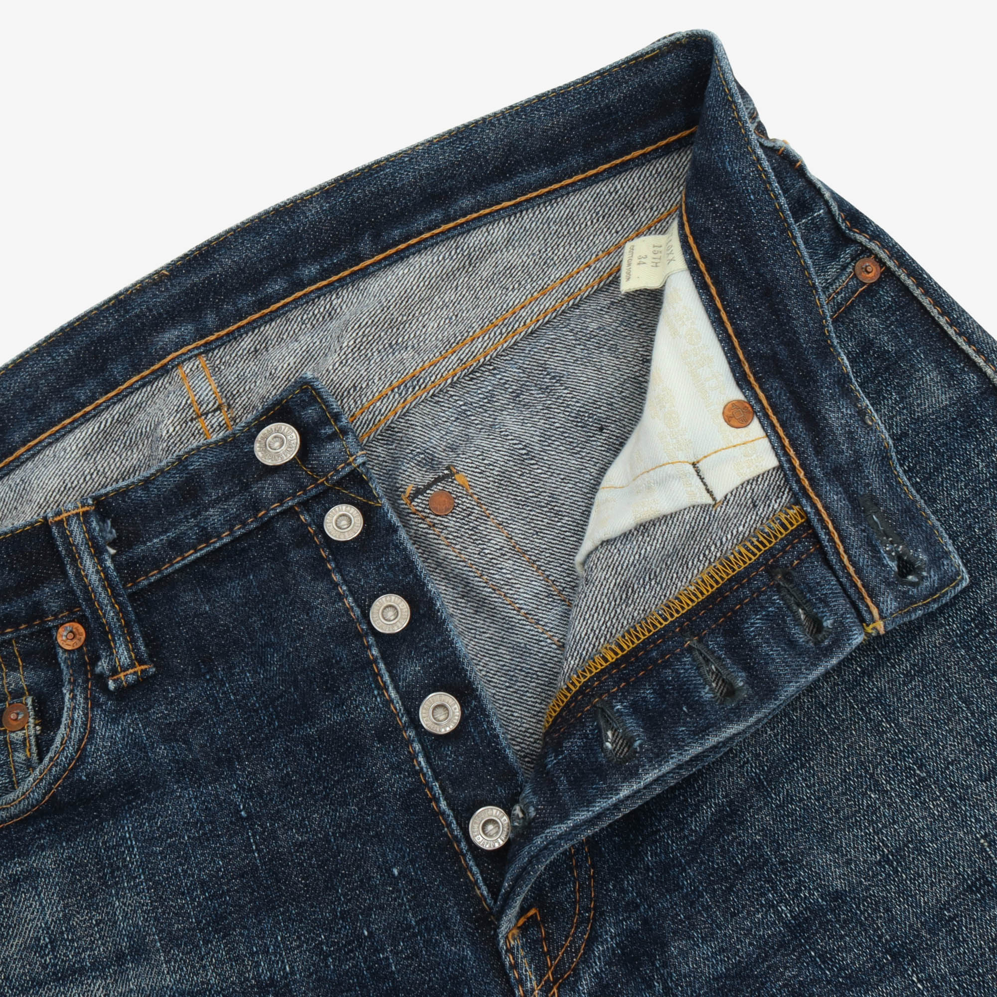 19oz Slim Straight Denim (34W X 30L)