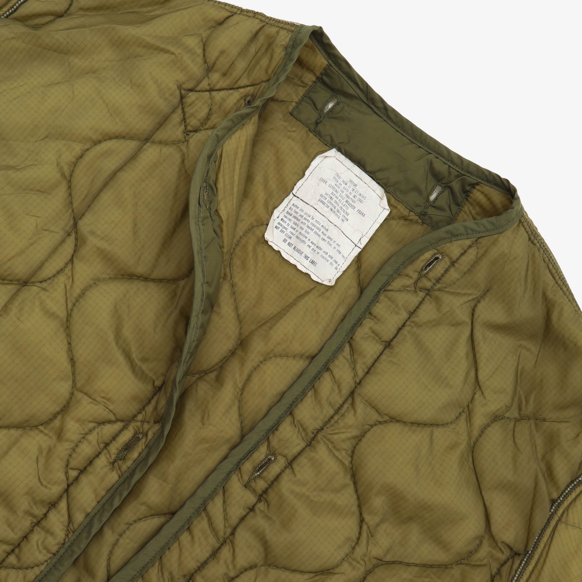 Cold Weather Parka Liner Jacket