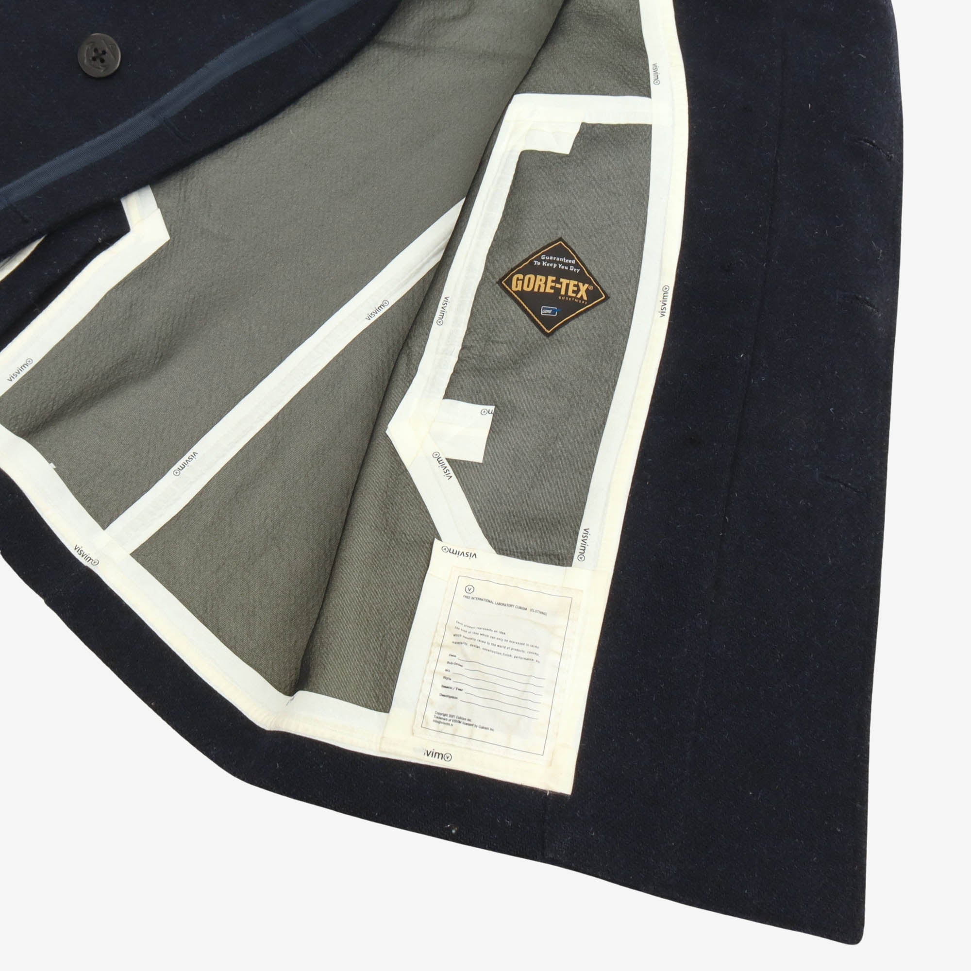Lieutenant Goretex Harris Tweed Peacoat