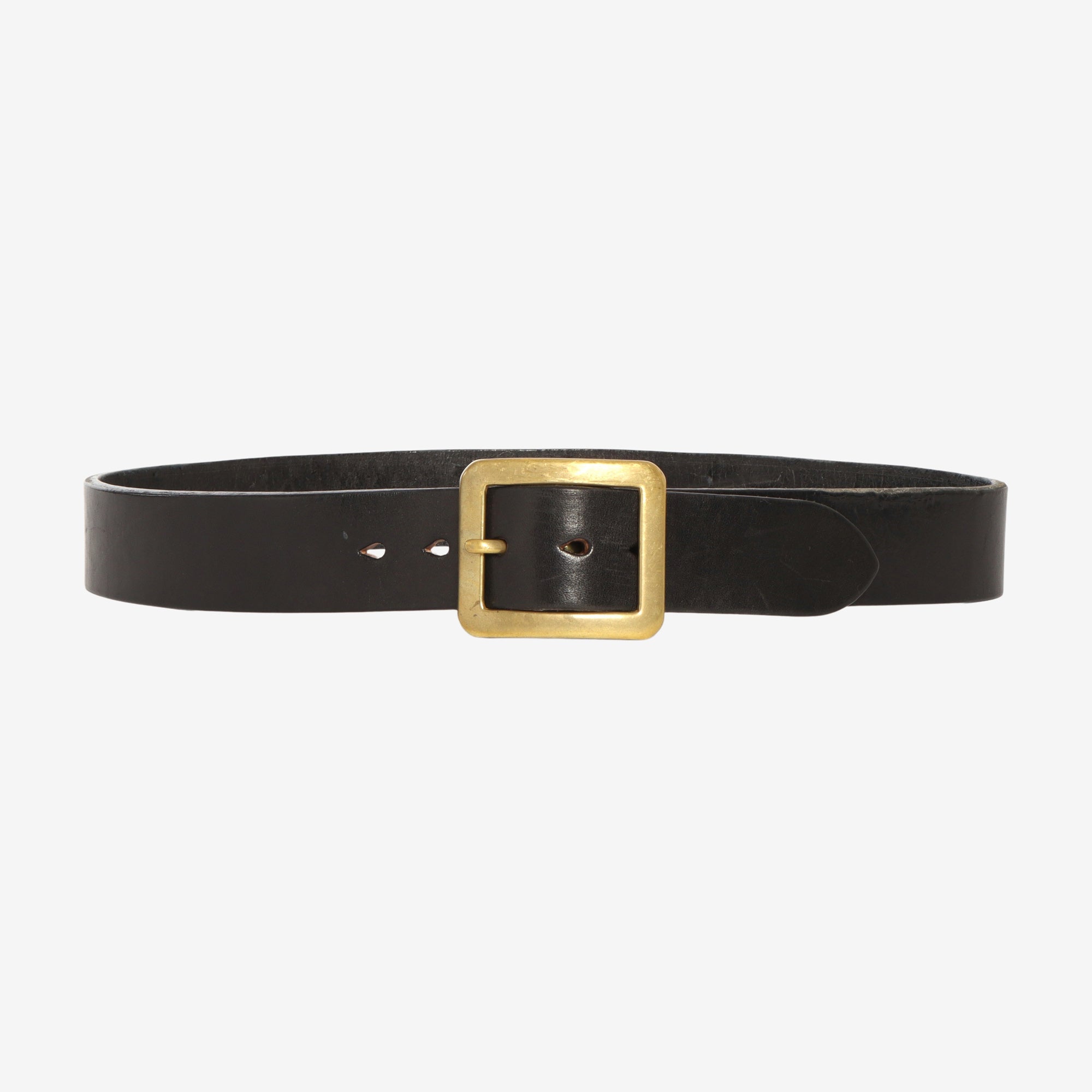 Extra Heavy Plain Leather Belt