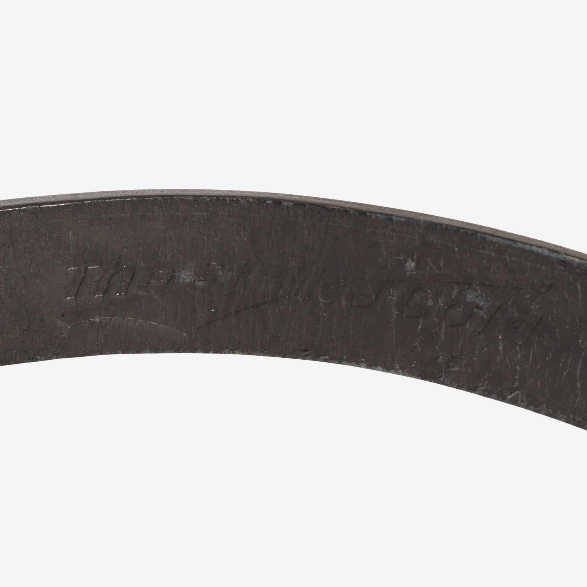 Extra Heavy Plain Leather Belt