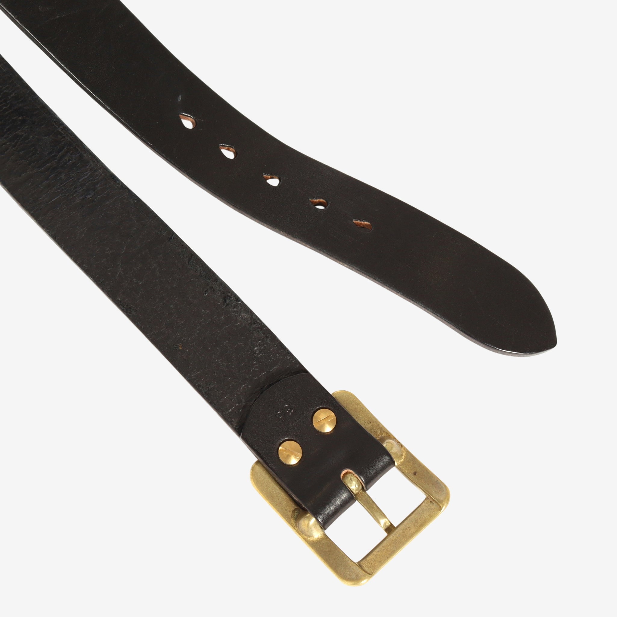 Extra Heavy Plain Leather Belt