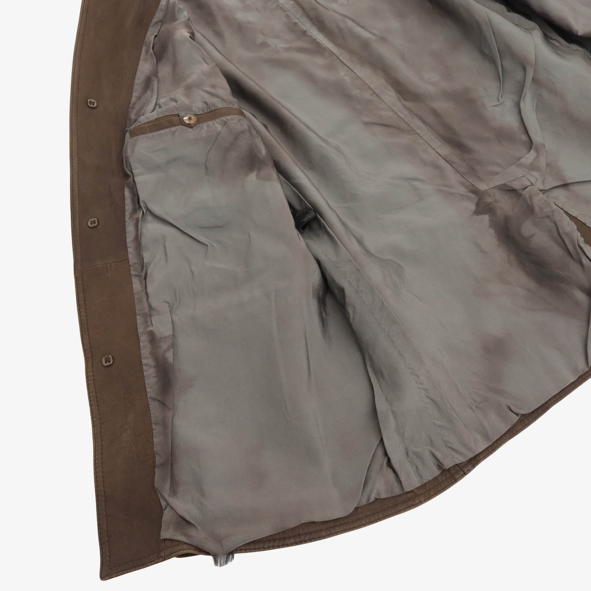 Vintage Leather Chore Jacket
