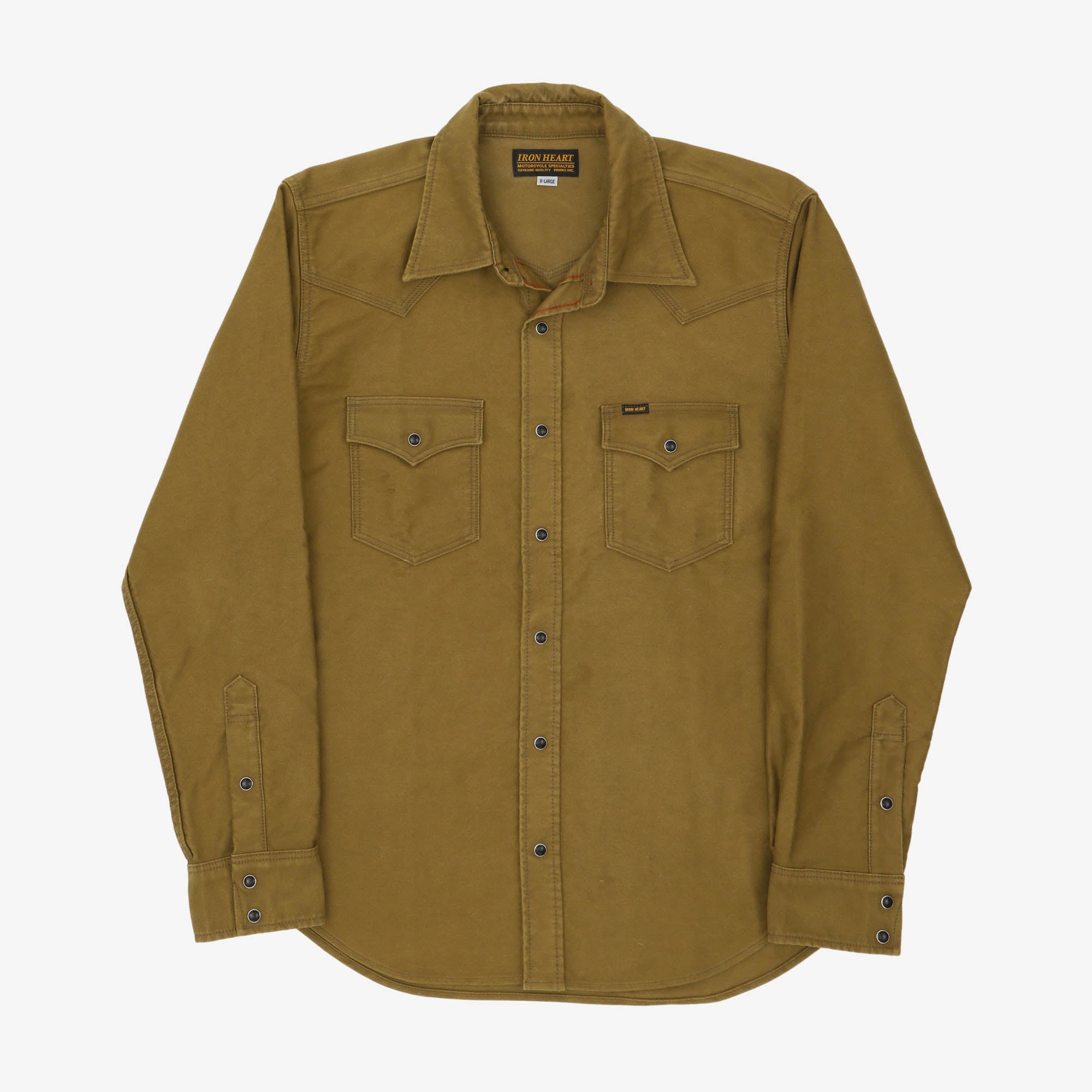 12oz Military Moleskin Western Shirt
