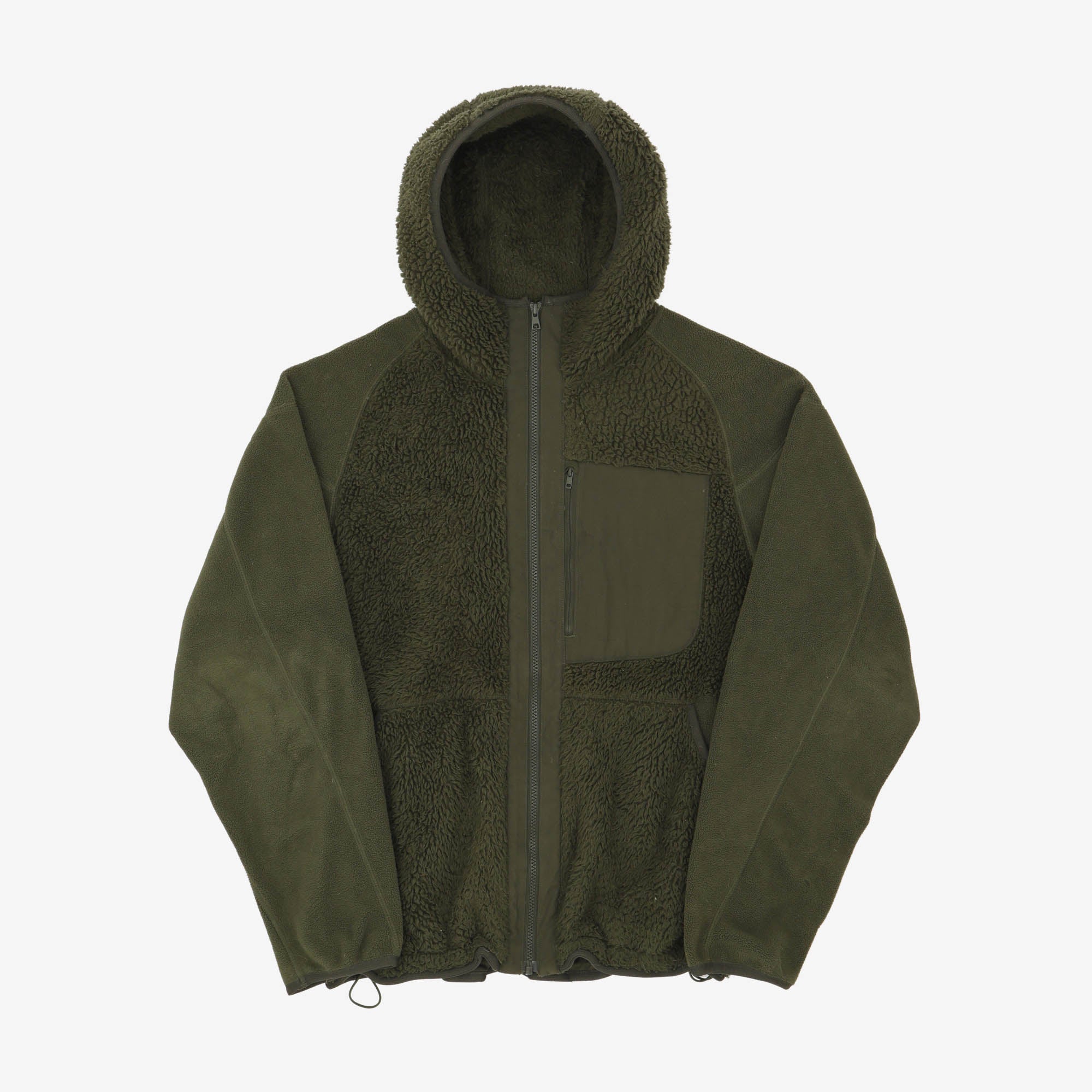 Fleece Full Zip Hoodie (White Mountaineering)
