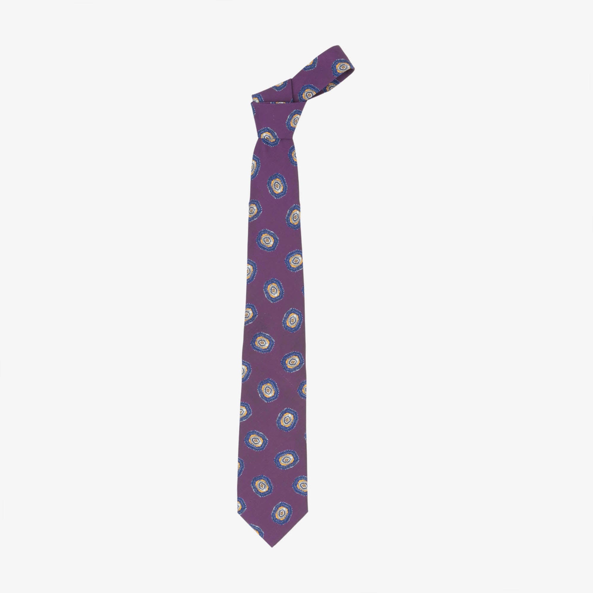 Medallion Silk Tie