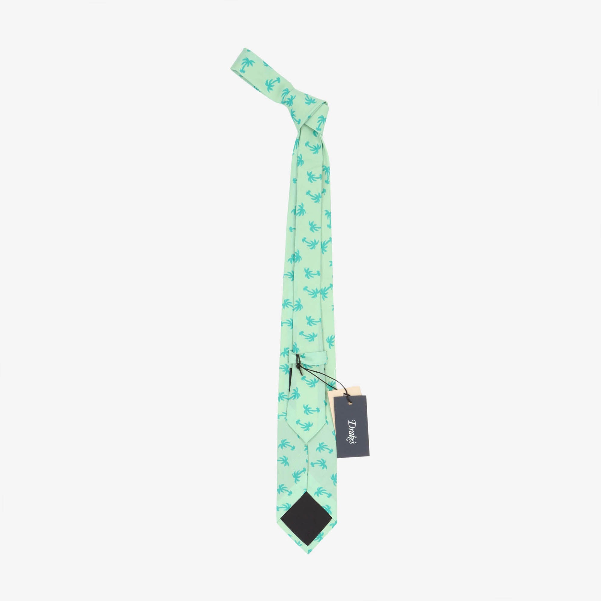 Palm Tree Silk Tie