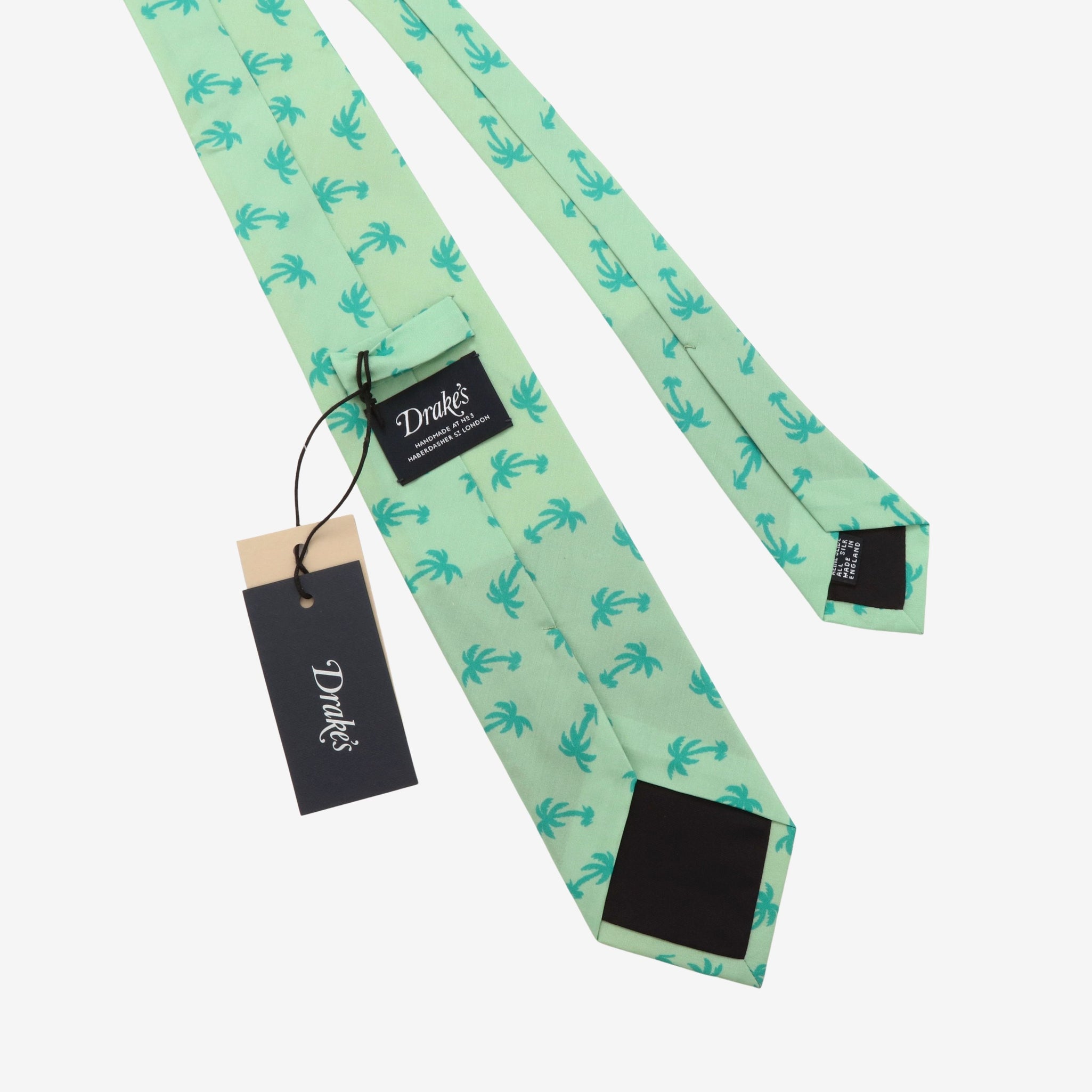 Palm Tree Silk Tie