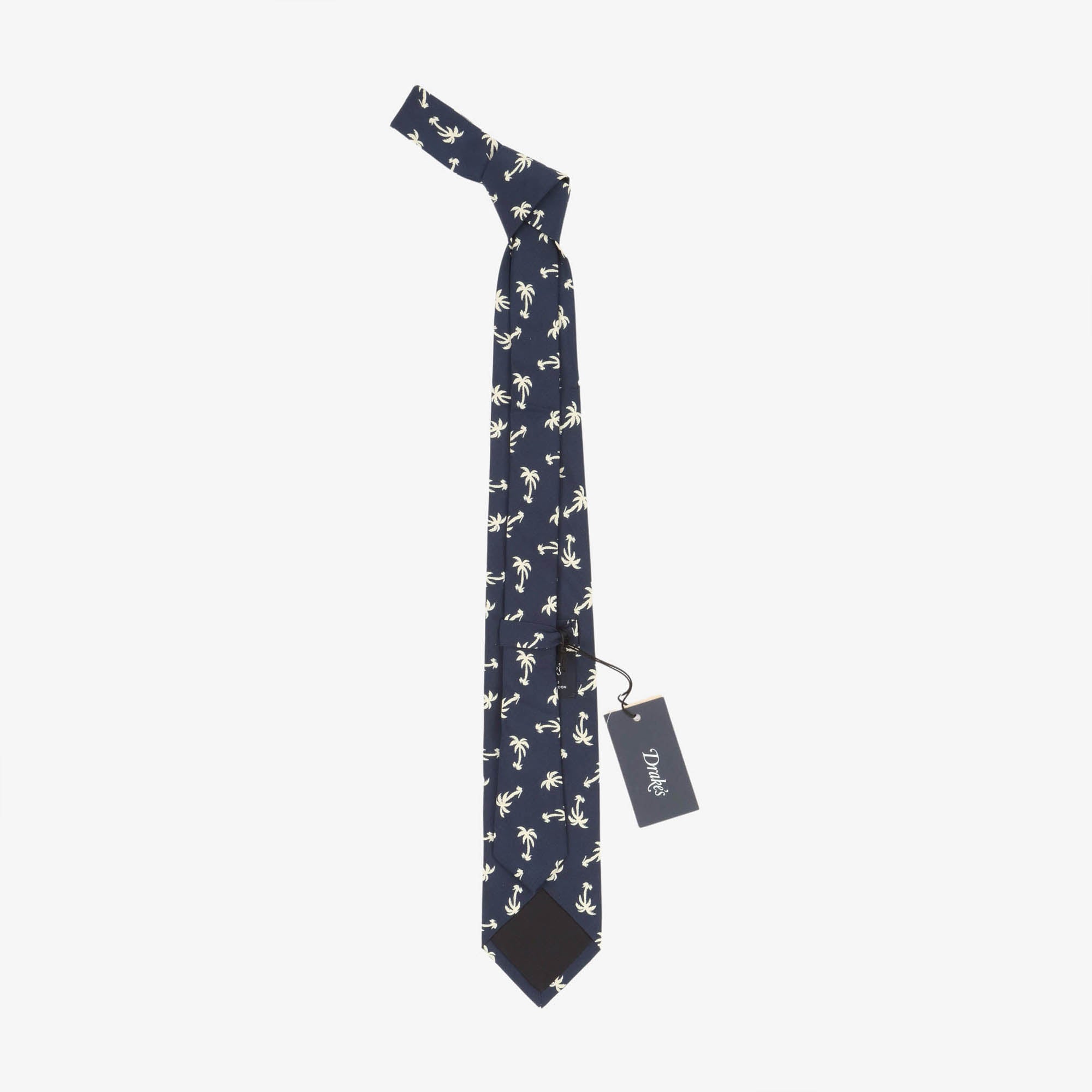 Palm Tree Silk Tie