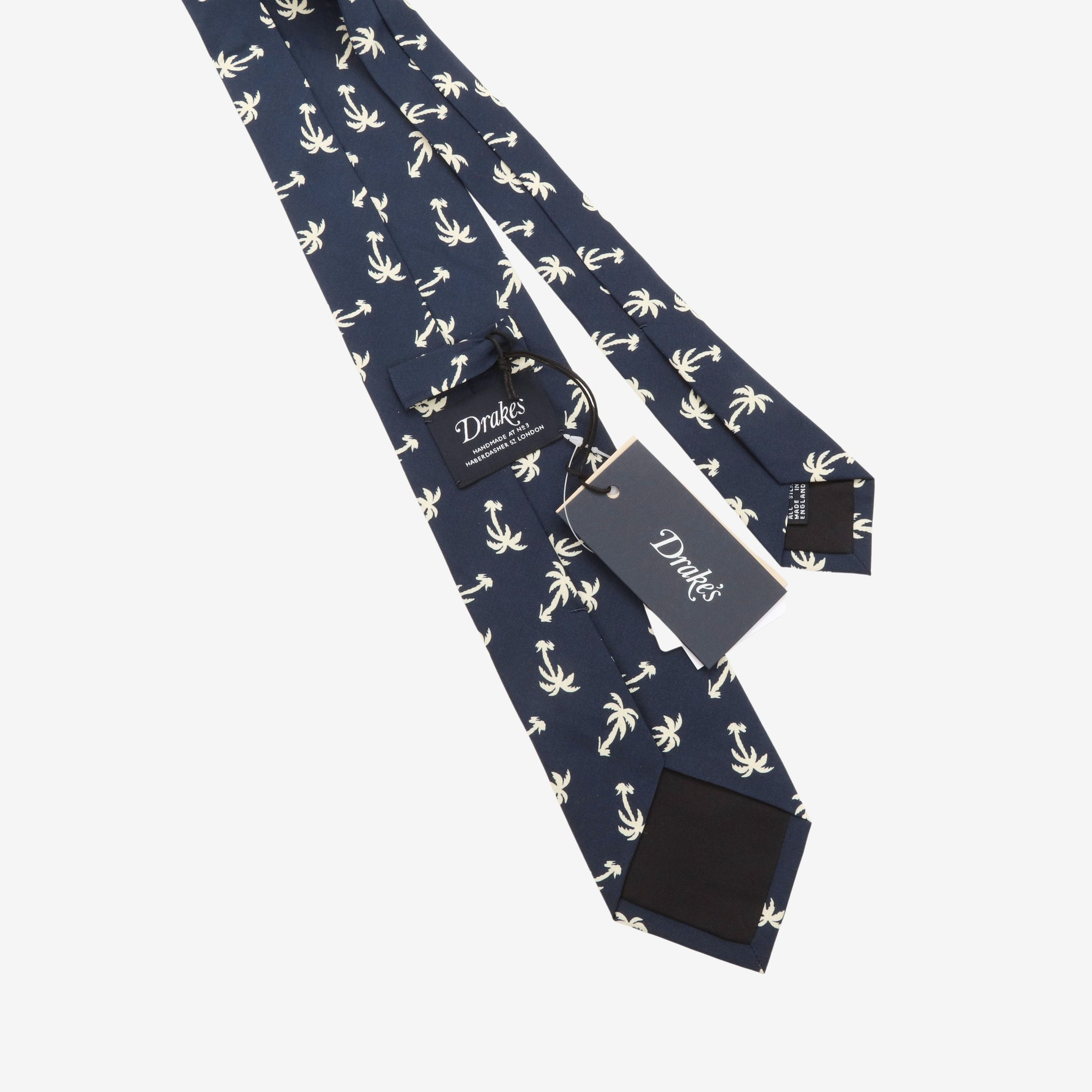 Palm Tree Silk Tie