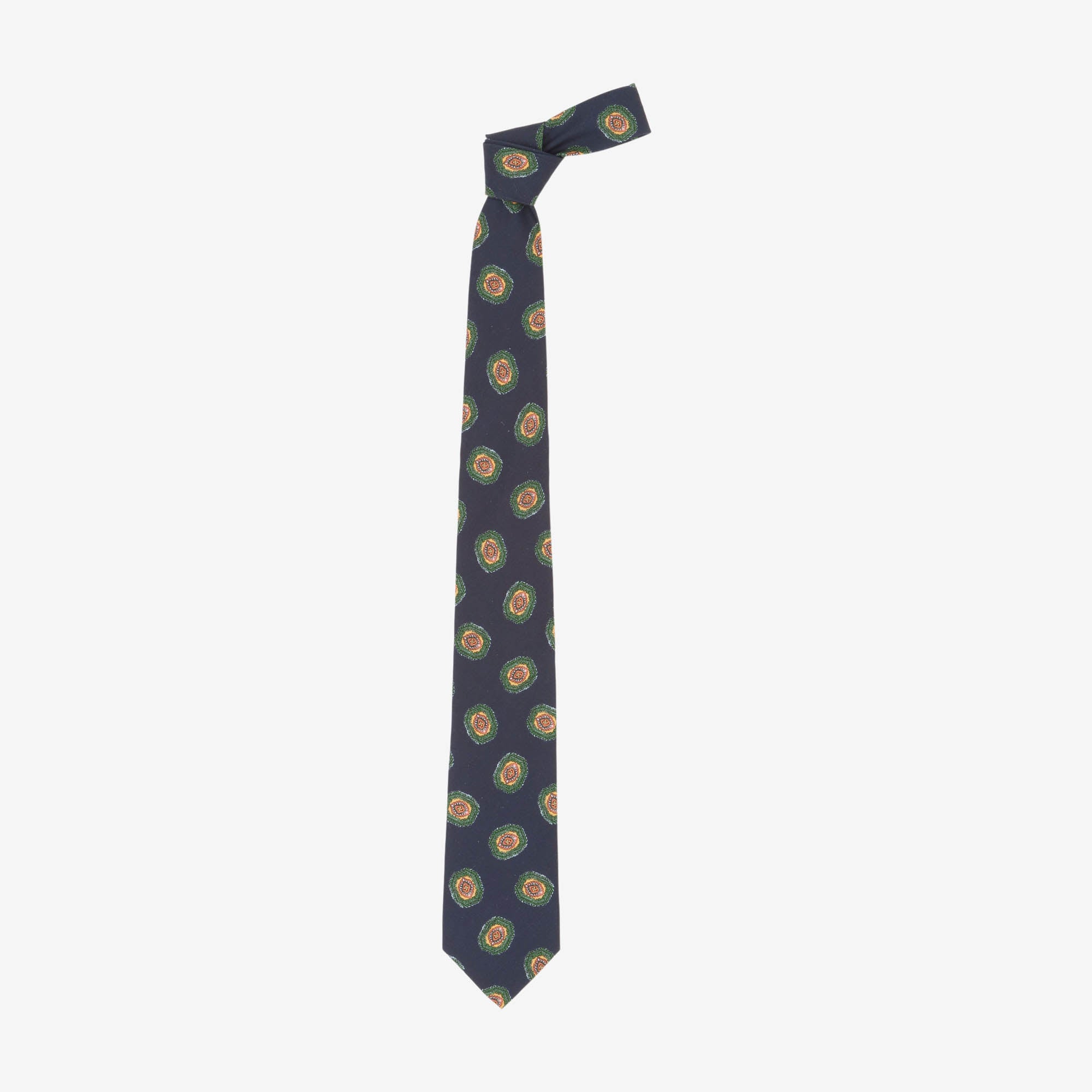 Medallion Silk Tie