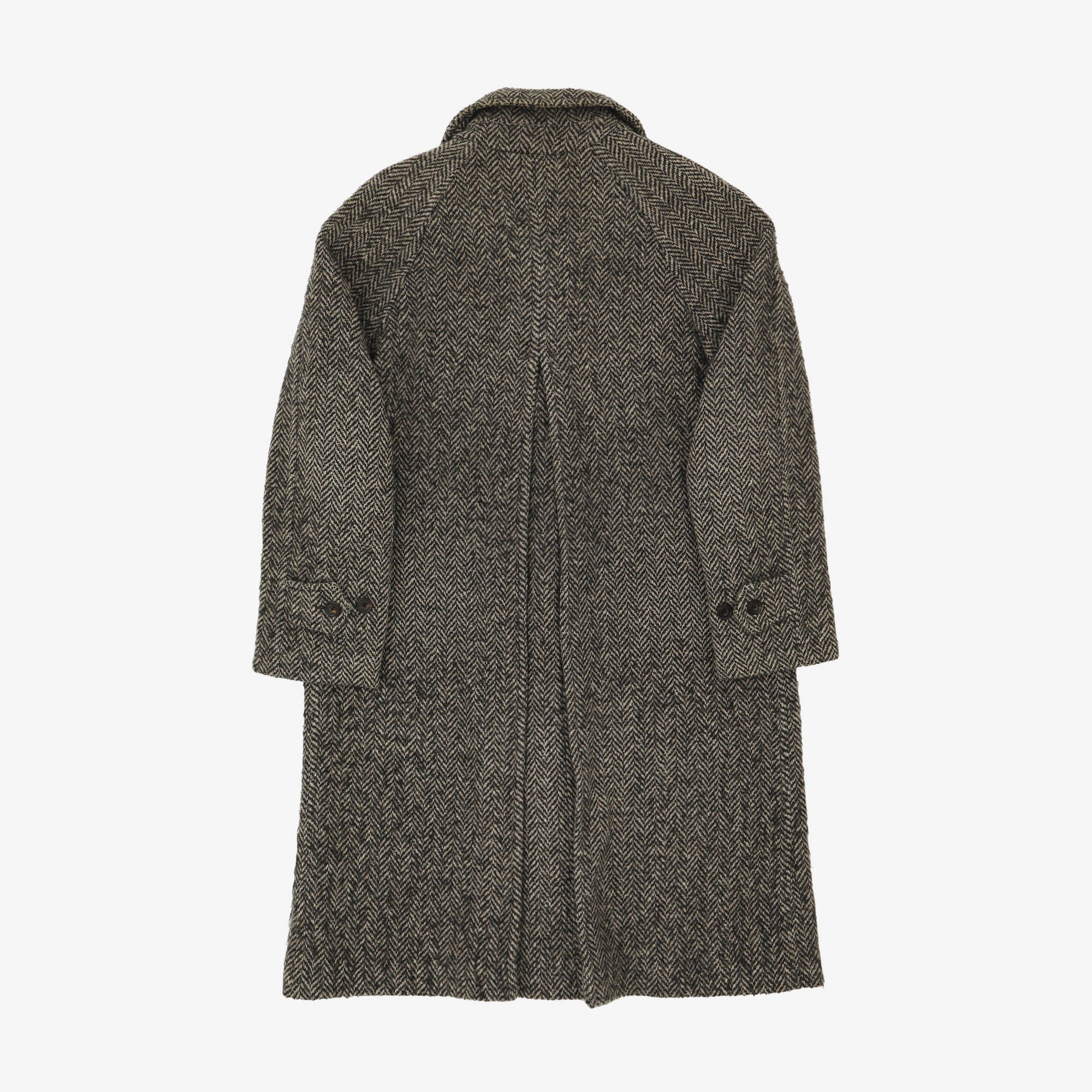 Herringbone Raglan Coat