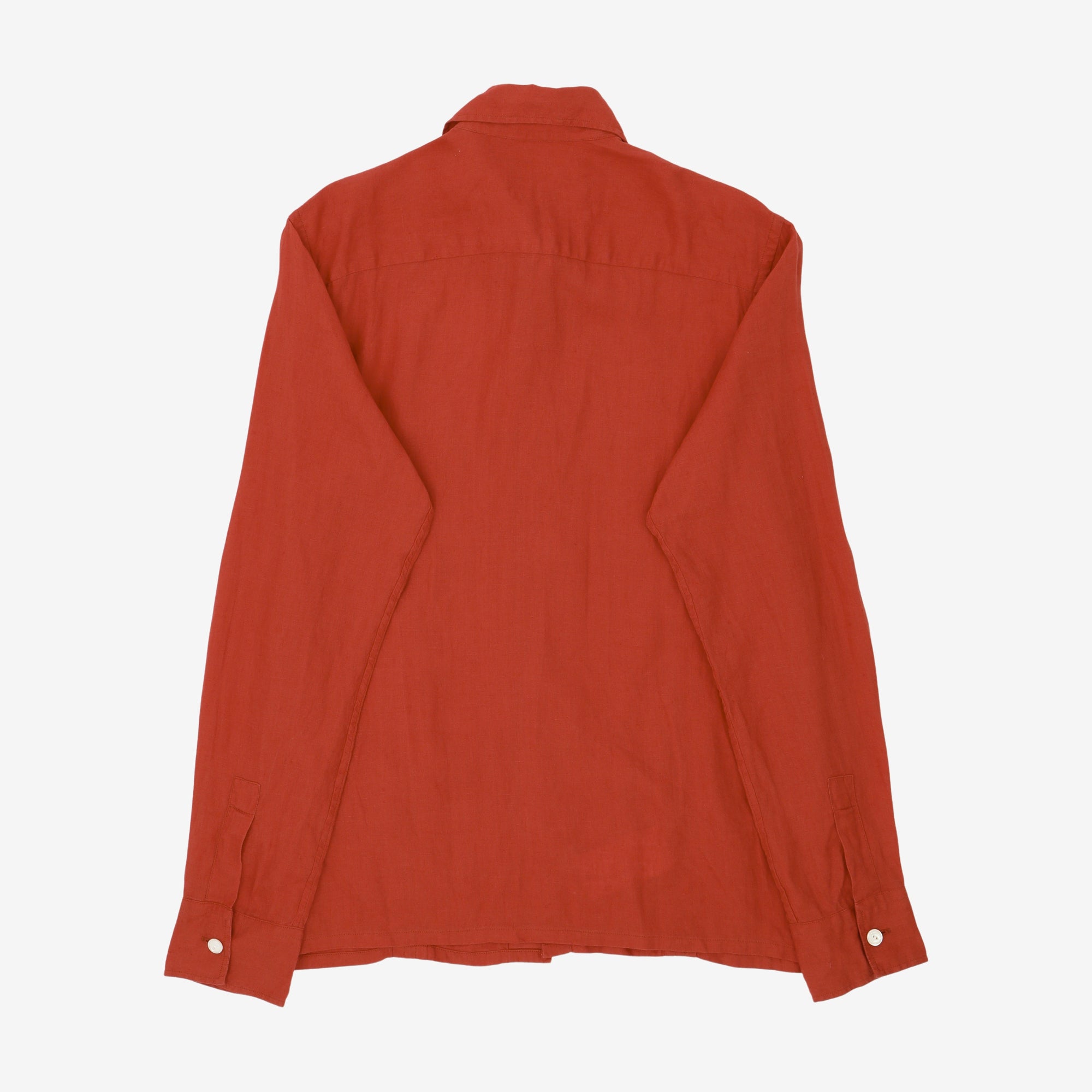 Linen Twill Cuban Shirt