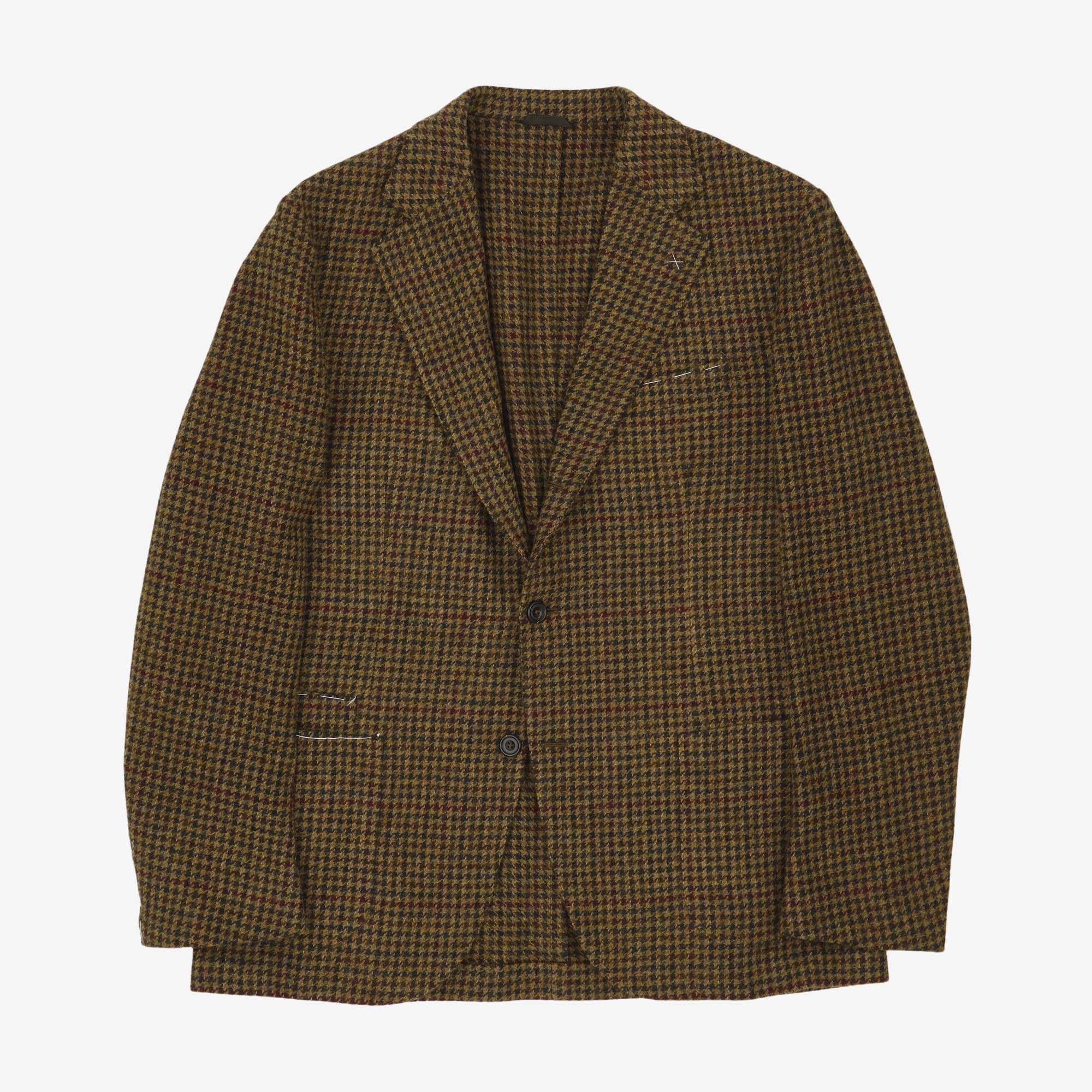 Gun Club Check Tweed Blazer