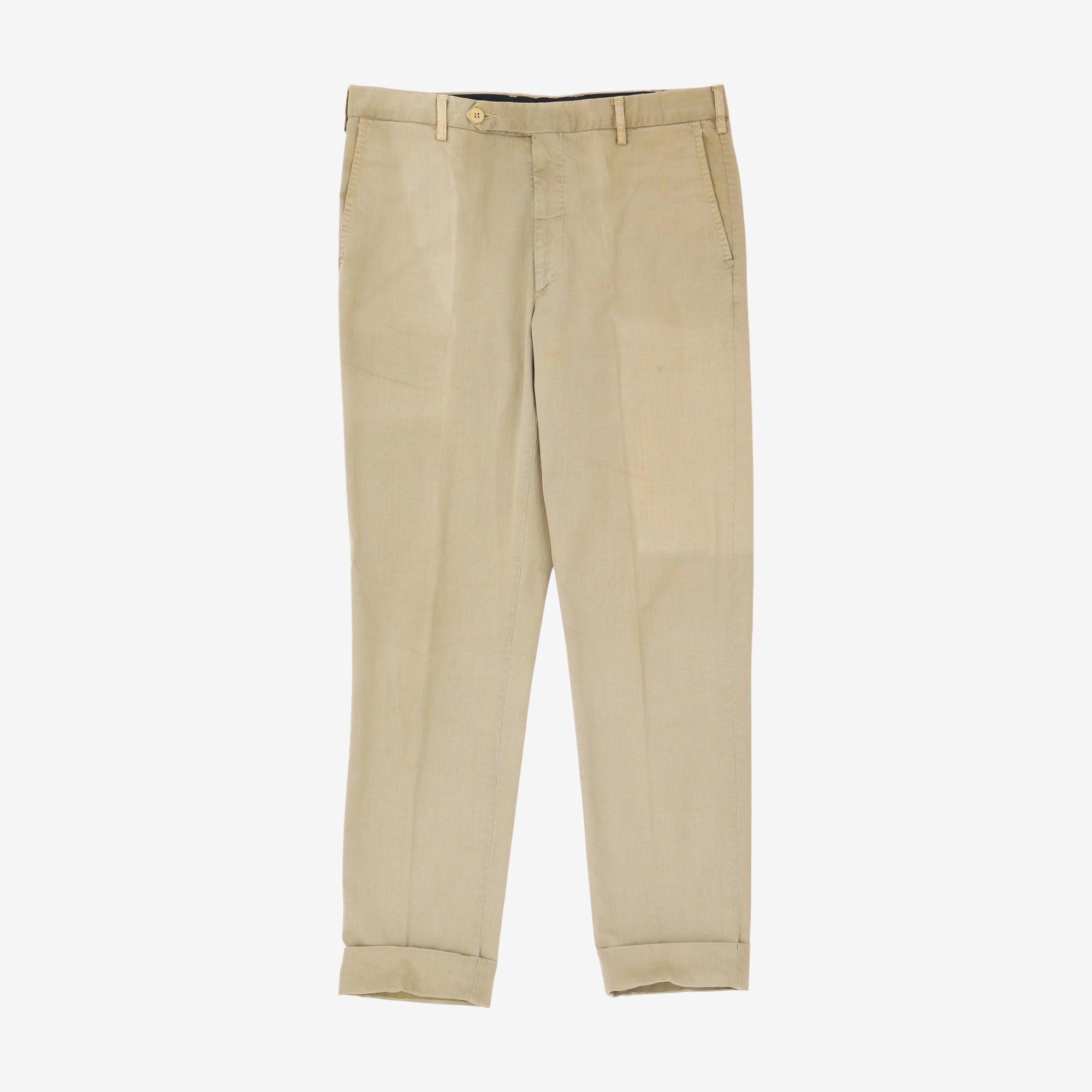 Herringbone Flat Front Trouser (33W X 30L)